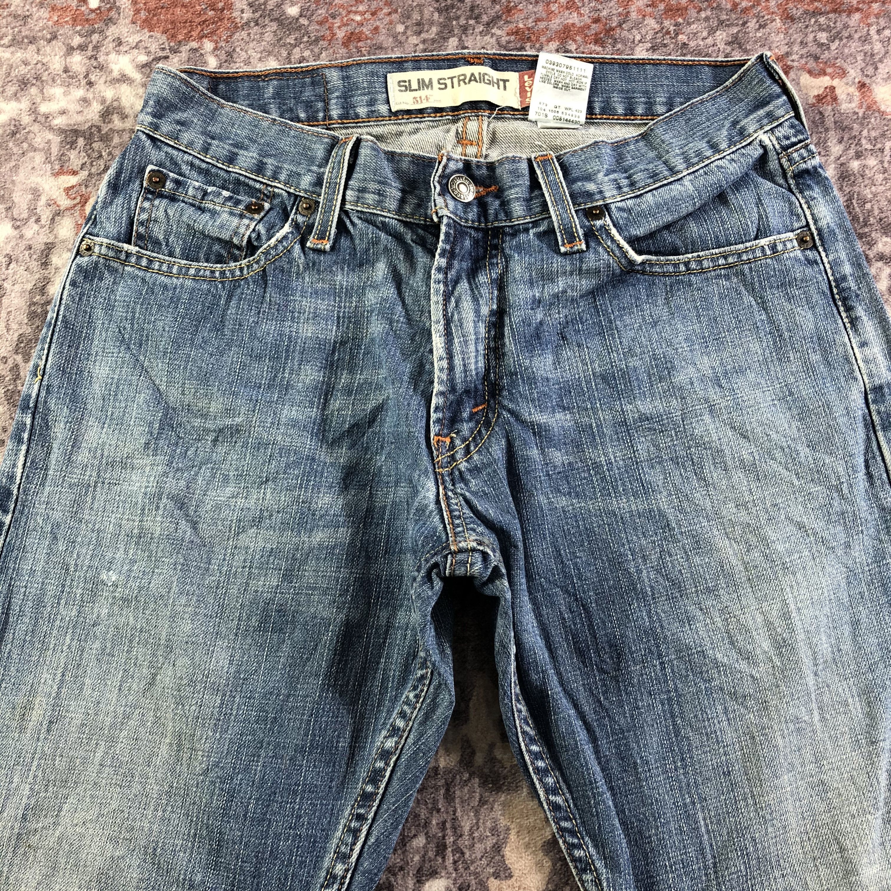 Levi's × Vintage Vintage Blue Wash Levis 514 Jeans-JM3420 Size 30" / US 8 / IT 44 - 3 Thumbnail