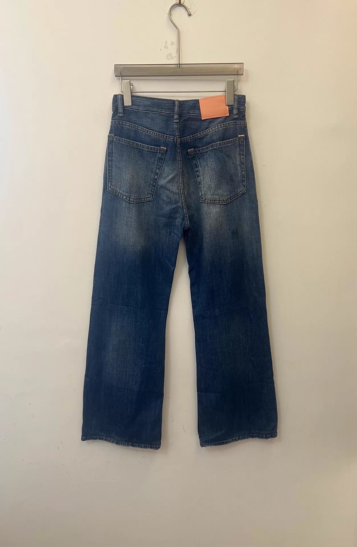 Acne Studios Acne 2021FW Reg women's jeans stone ripped paint 24/30 NWOT Size 24" / US 00 / IT 34 - 3 Thumbnail
