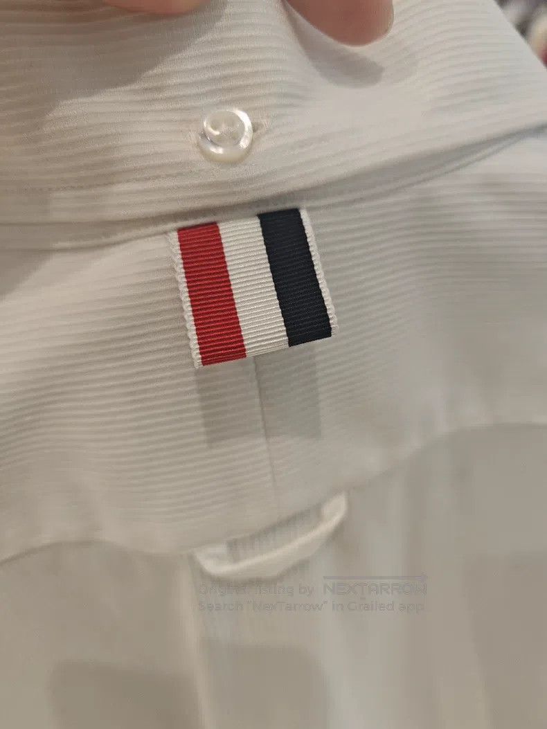 Thom Browne Thom Browne short sleeve shirt Size US S / EU 44-46 / 1 - 7 Thumbnail