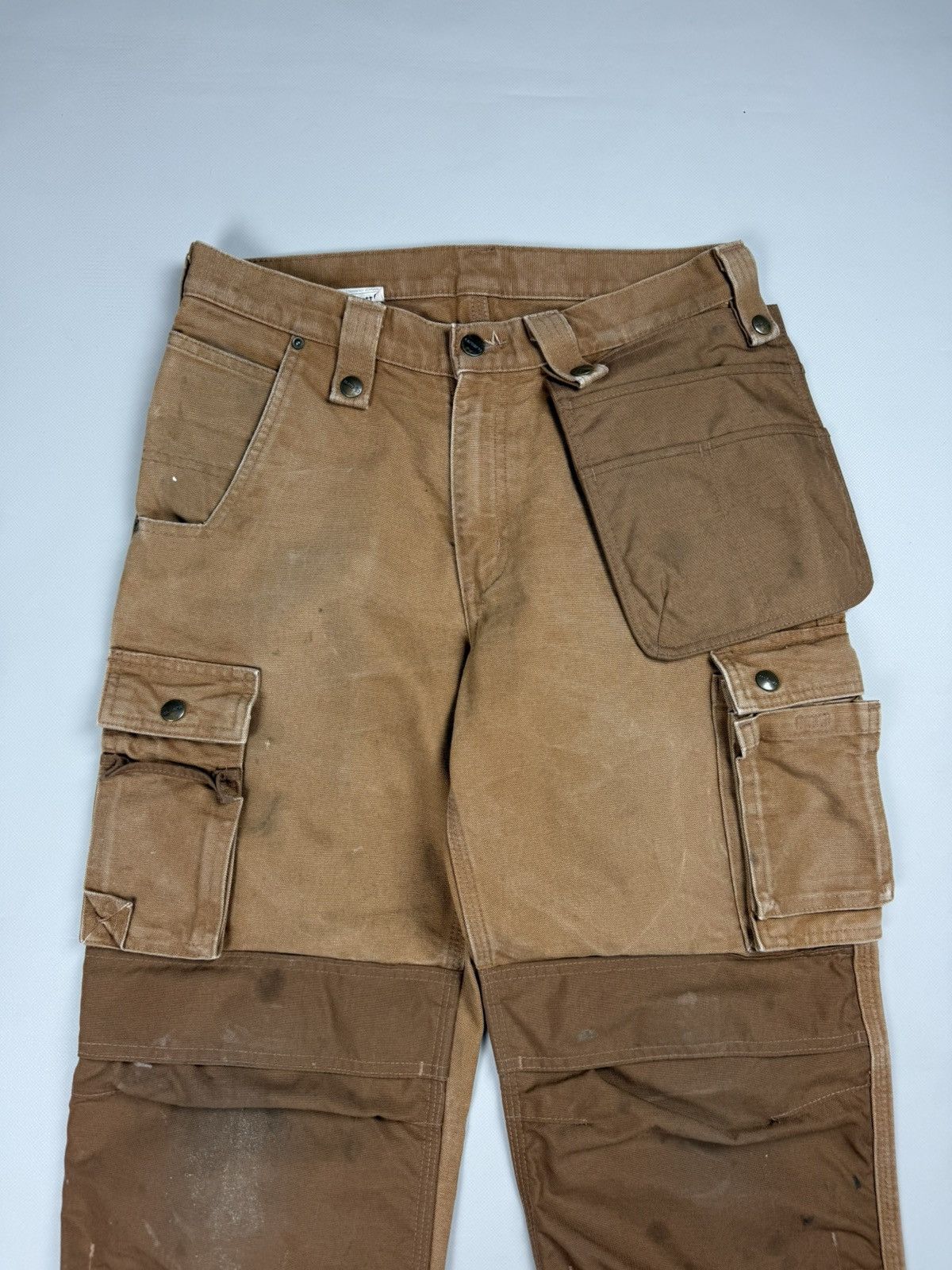 Carhartt Carhartt Canvas Workwear Double Knee Cargo Pants Trousers Size US 30 / EU 46 - 5 Thumbnail