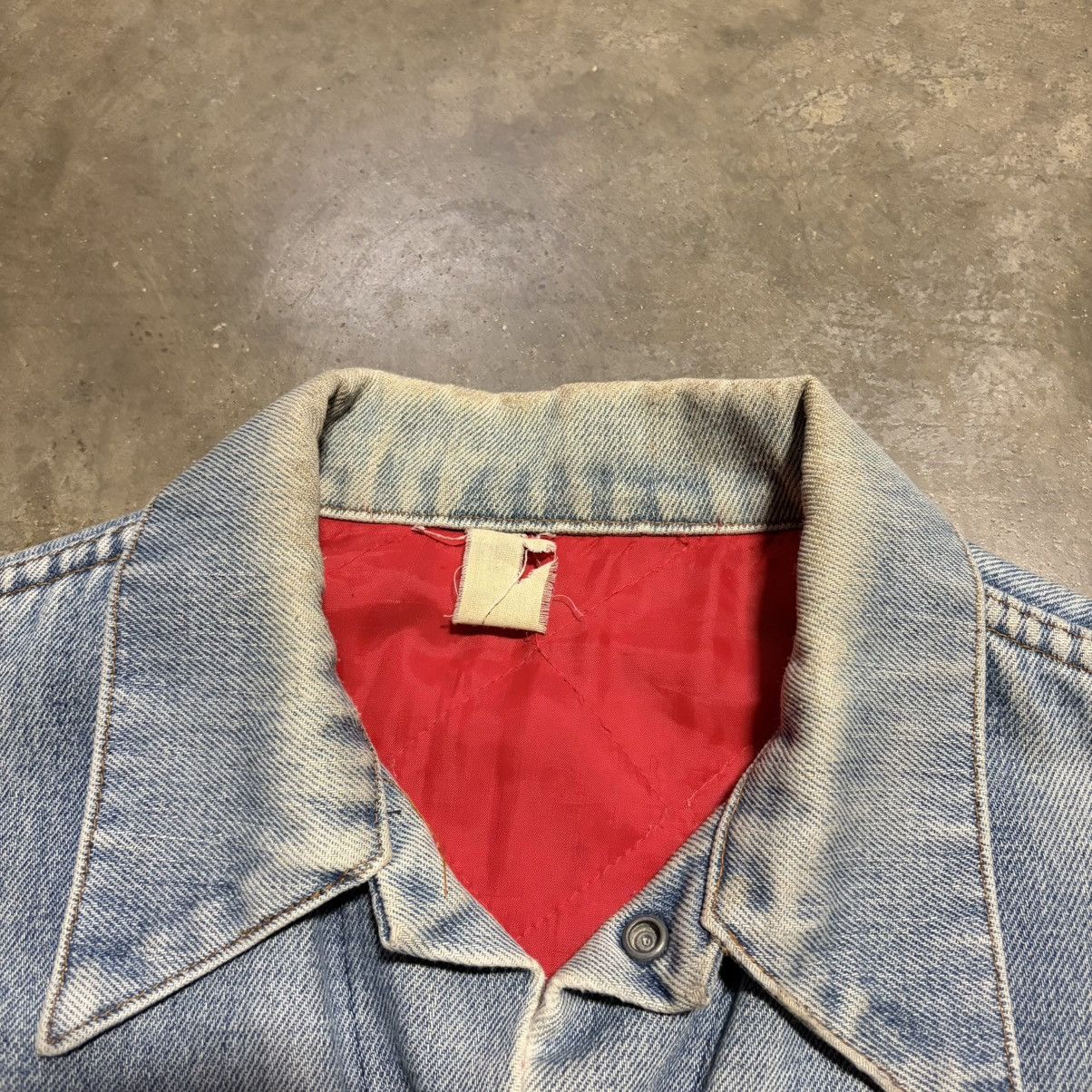 Oshkosh Vintage Denim Trucker Jacket Faded Washed Distressed 70s USA Size US L / EU 52-54 / 3 - 12 Thumbnail