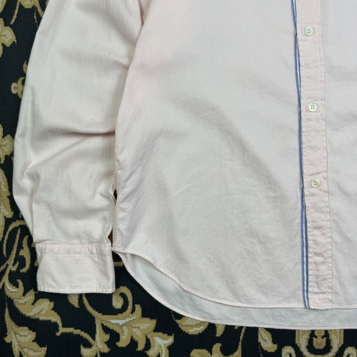 Comme des Garcons Comme des Garcons Homme Distressed Collar Shirt Size US S / EU 44-46 / 1 - 5 Thumbnail