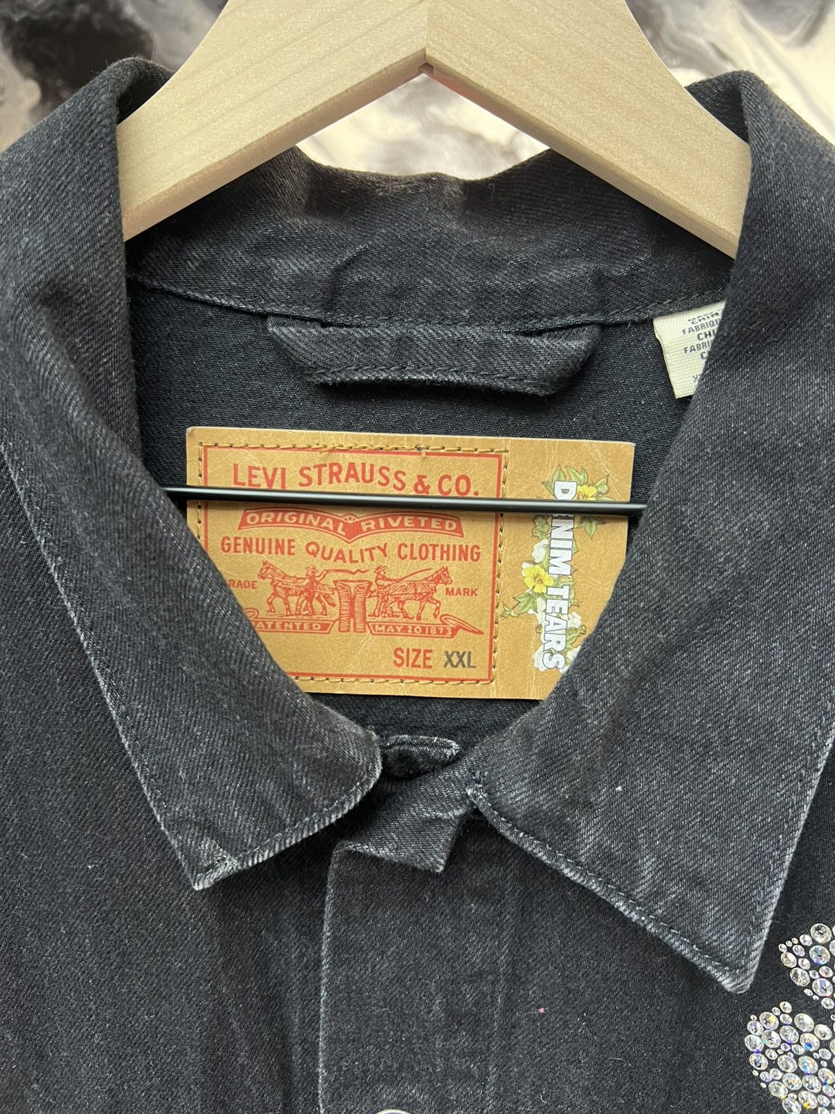 Levi's Denim Tears x Levis Denim Jacket Size US XXL / EU 58 / 5 - 8 Thumbnail