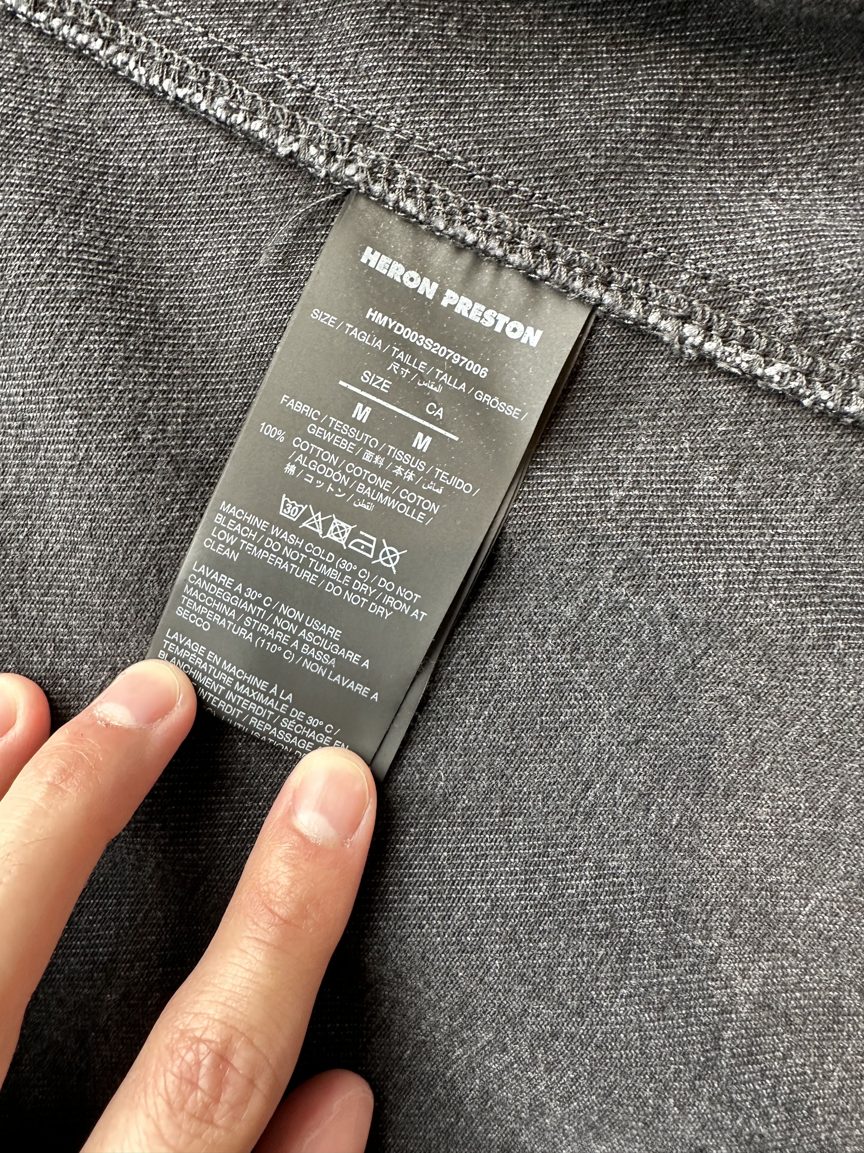 Heron Preston Heron Preston Denim Jacket Size US M / EU 48-50 / 2 - 7 Thumbnail