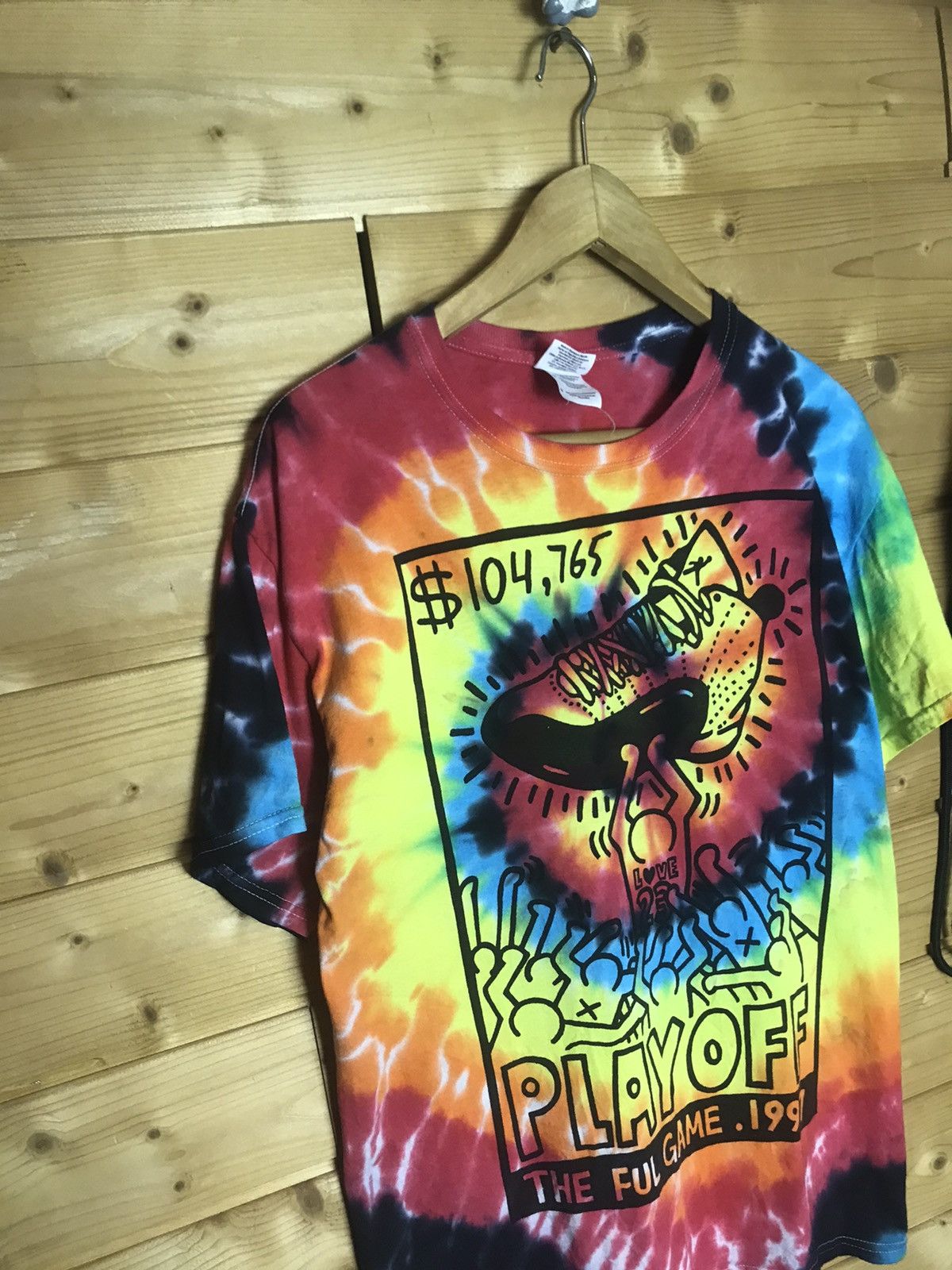Keith Haring Keith Haring playoff tie dye t-shirt Size US M / EU 48-50 / 2 - 2 Thumbnail