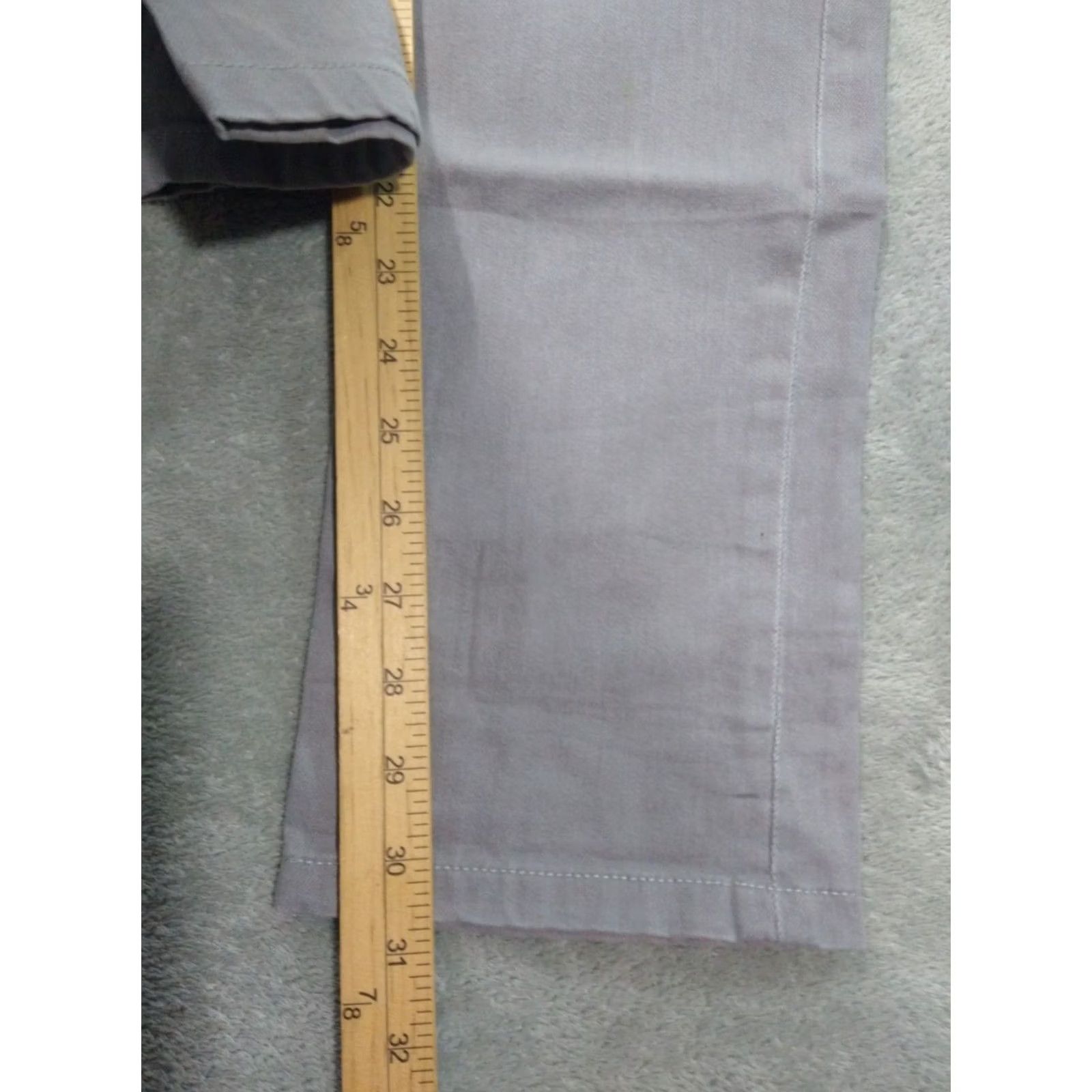 Rag & Bone rag & bone Jeans Womens 28 Gray Denim Straight Leg Stretch Low Rise USA Size 28" / US 6 / IT 42 - 5 Thumbnail