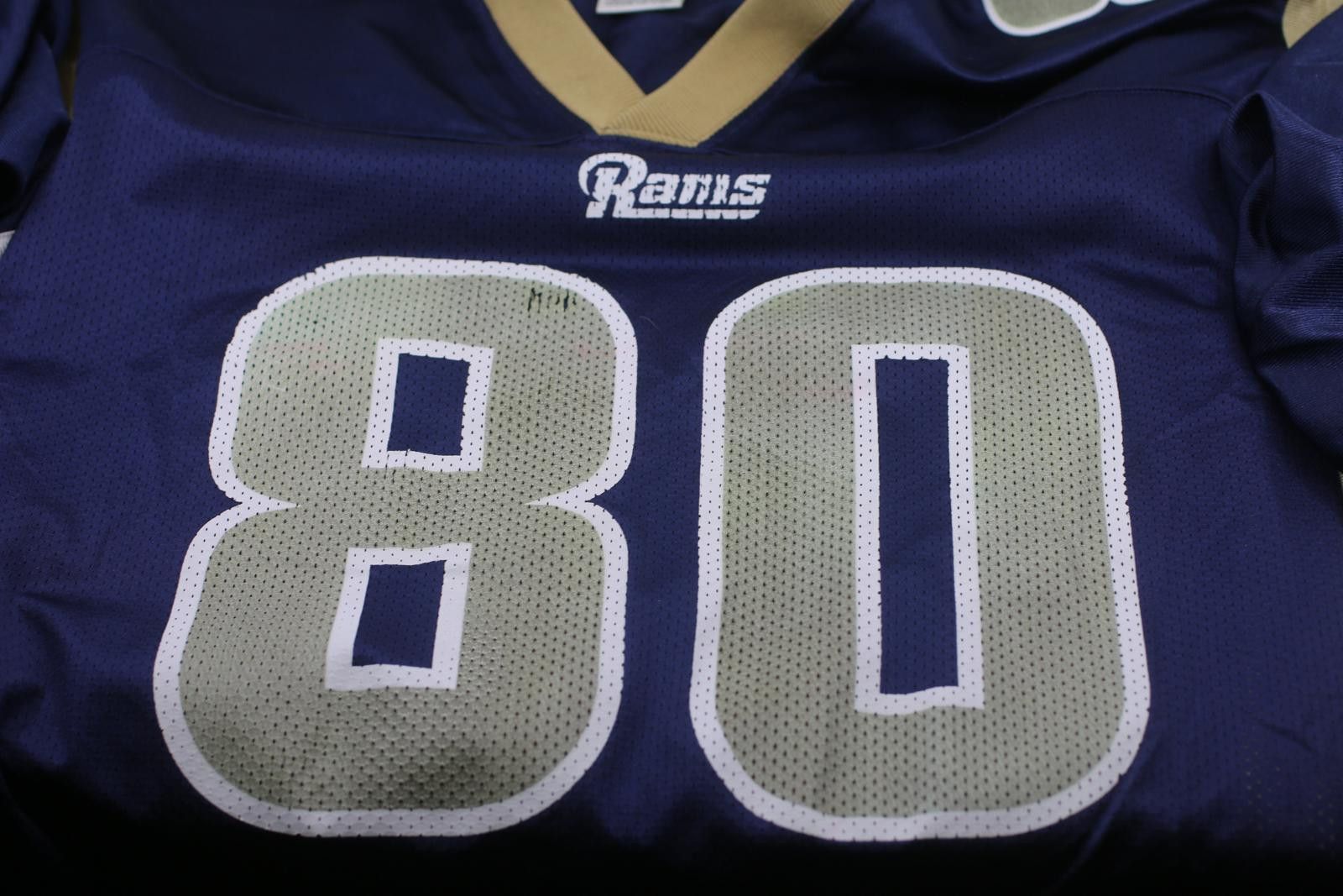 NFL 🏈 Isaac Bruce #80 St. Louis Rams Puma Jersey XL Vintage NFL Size US XL / EU 56 / 4 - 9 Thumbnail