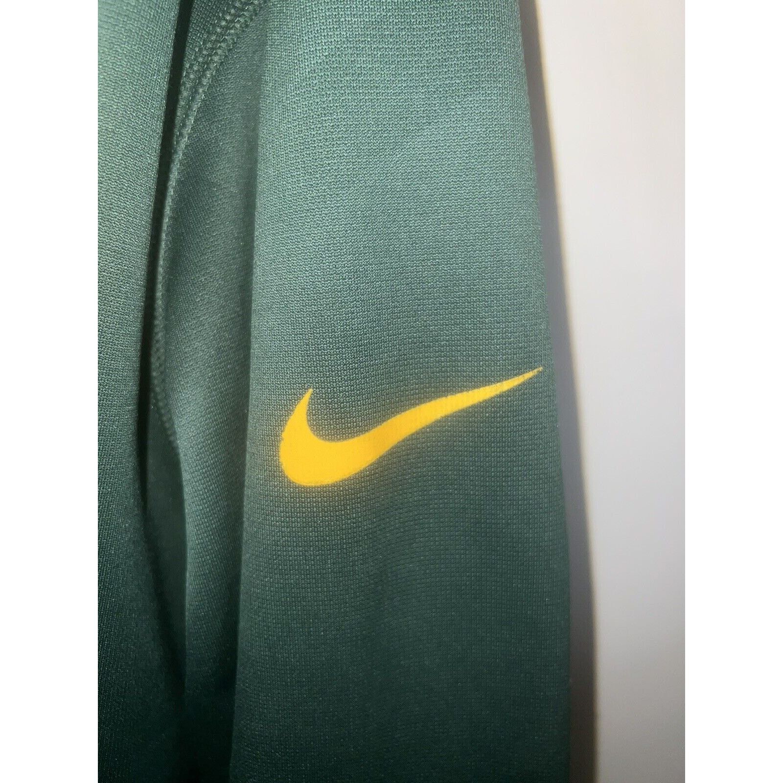 Nike Nike Green Bay Packers Jacket Zip Up Hoodie Large Sweatshirt Size US XL / EU 56 / 4 - 4 Thumbnail