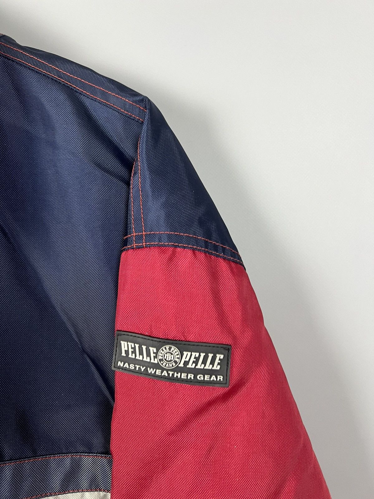 Marc Buchanan Vintage Pelle Pelle by Marc Buchanan jacket big logo Size US M / EU 48-50 / 2 - 2 Thumbnail