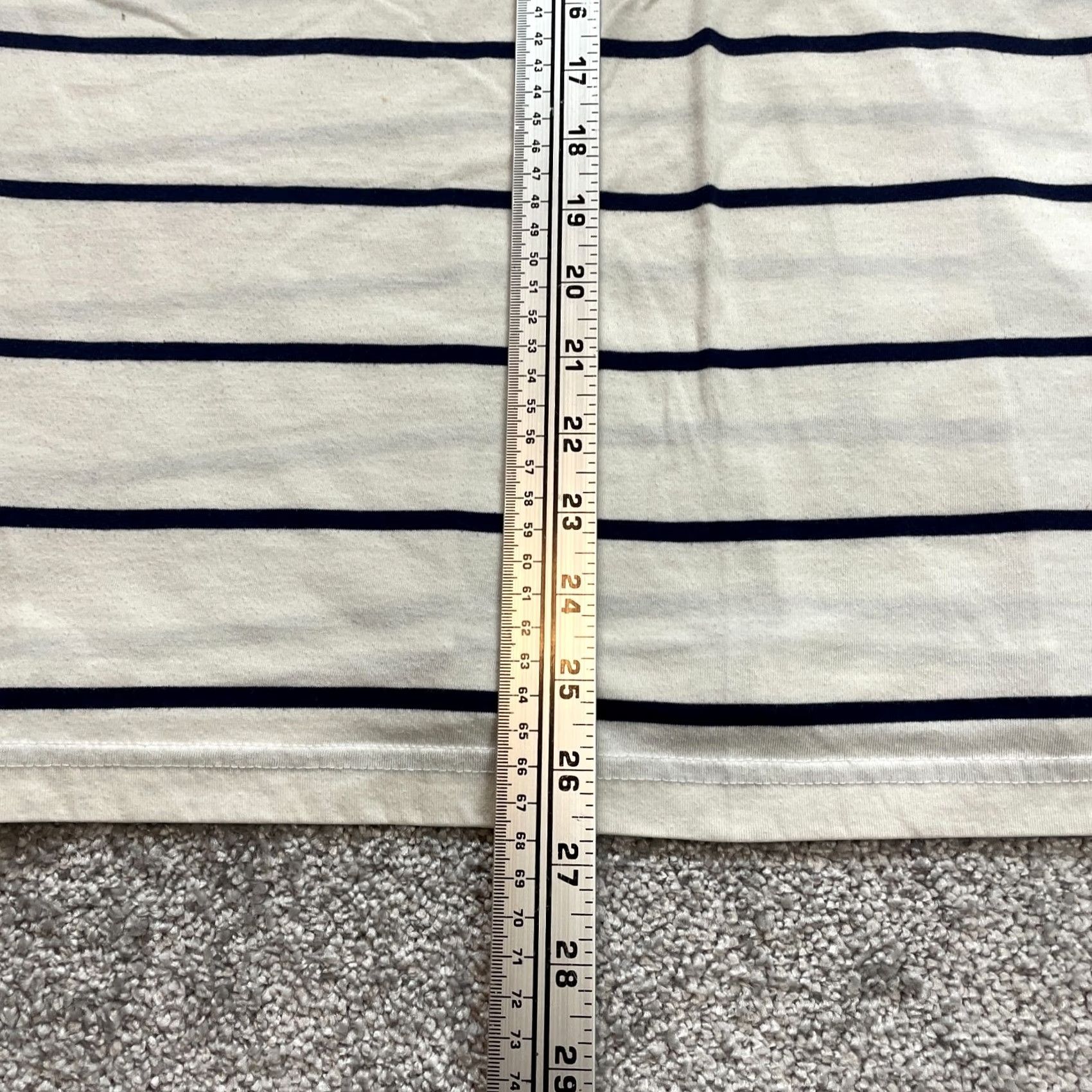 Vintage VINTAGE Carl Michaels Polo Shirt Mens L White Blue Striped Golf Rugby Cotton Polo Short Sleeve Shirt Mens Size US L / EU 52-54 / 3 - 7 Thumbnail