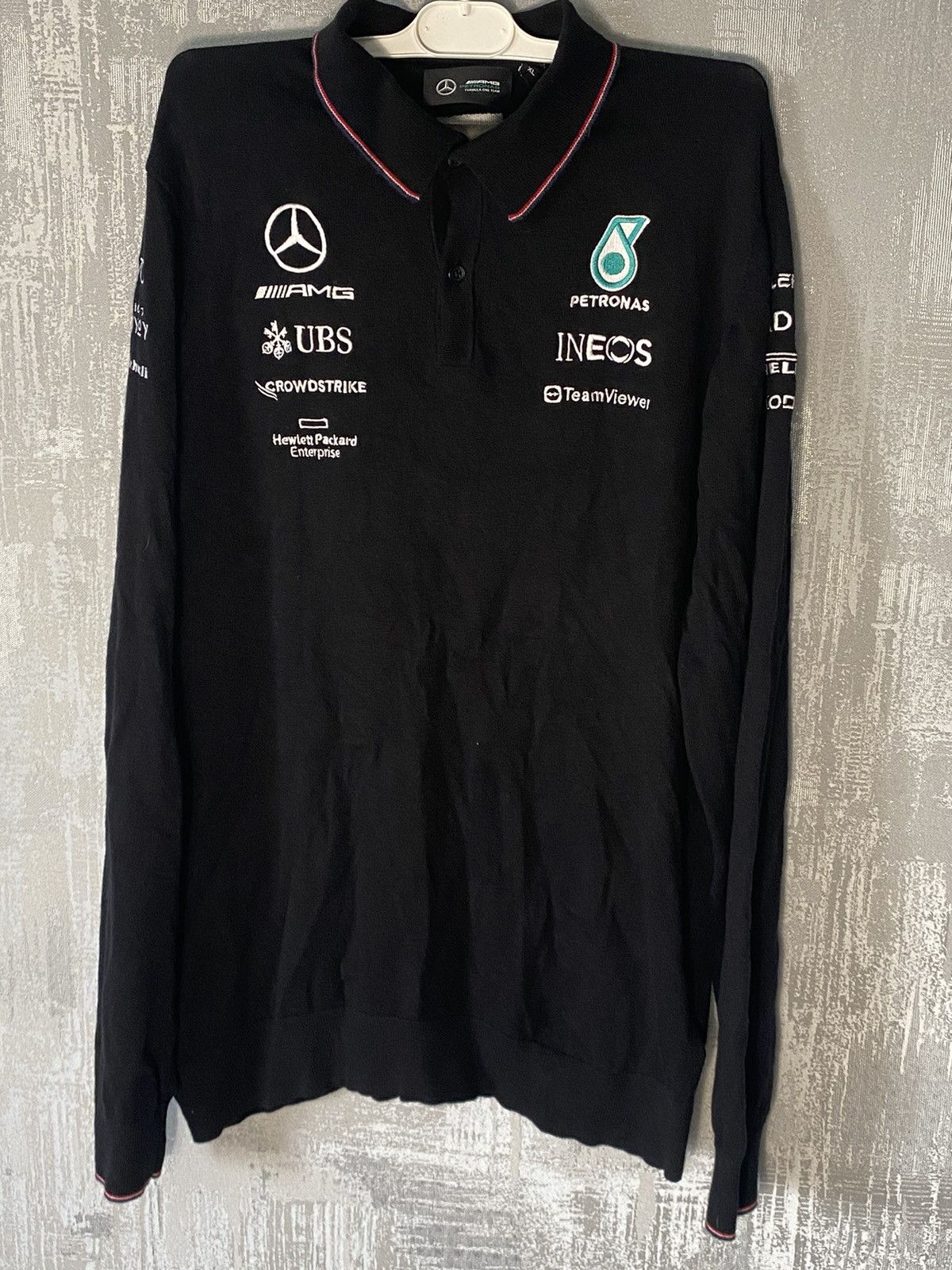 Formula 1 × Mercedes-Benz Vintage Petronas Mercedes Benz T-shirt Formula One AMG Size US XL / EU 56 / 4 - 1 Thumbnail