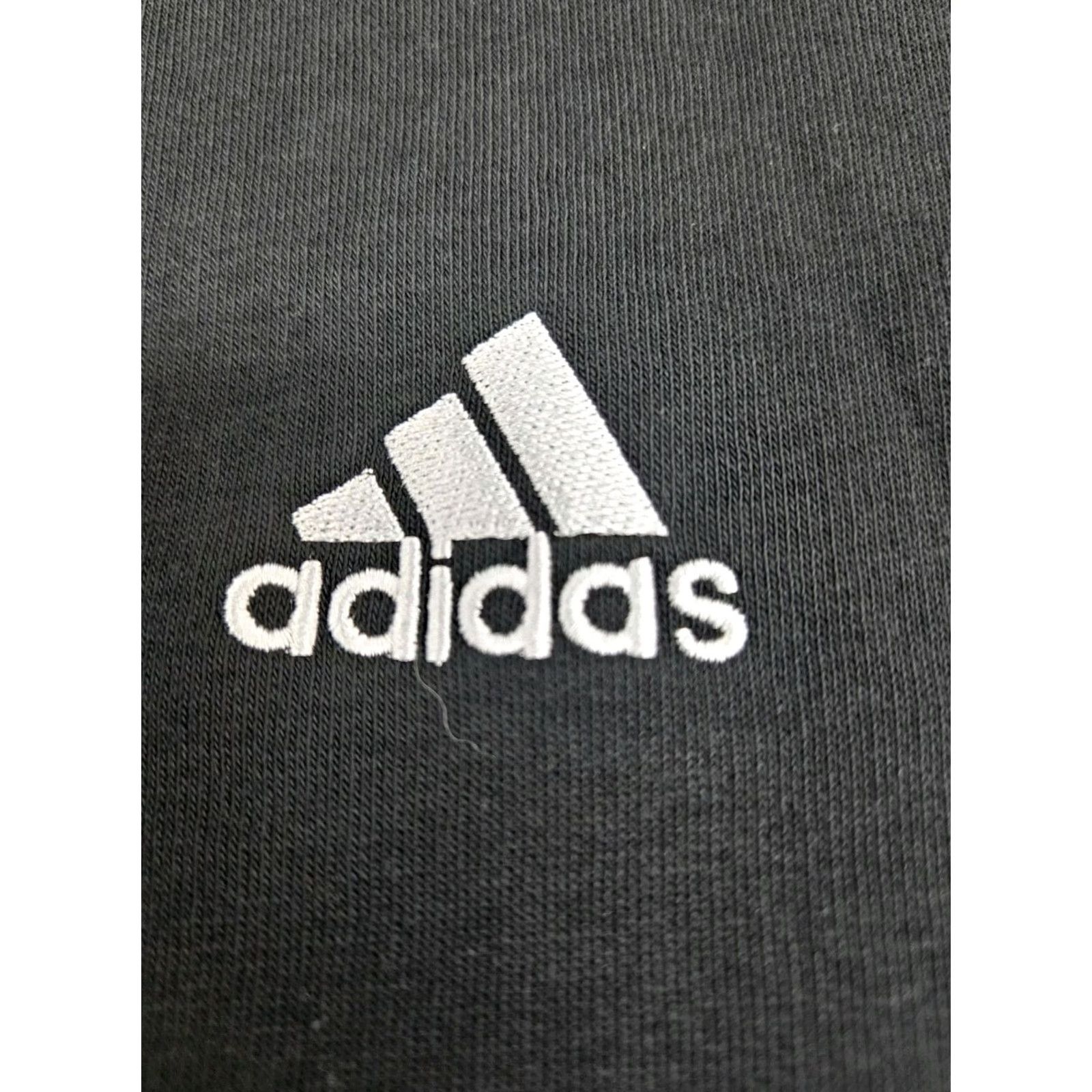 Adidas adidas Mens 3 Stripe Full Zip Hoodie Jacket Black Size L Size US L / EU 52-54 / 3 - 7 Thumbnail