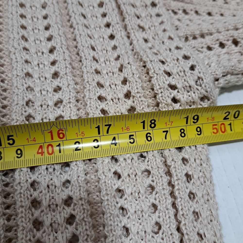 Other Solitaire 2 Piece Set Crochet Boho Knit Top/Pants Cover Up L Size 34" / US 12 / IT 48 - 8 Thumbnail