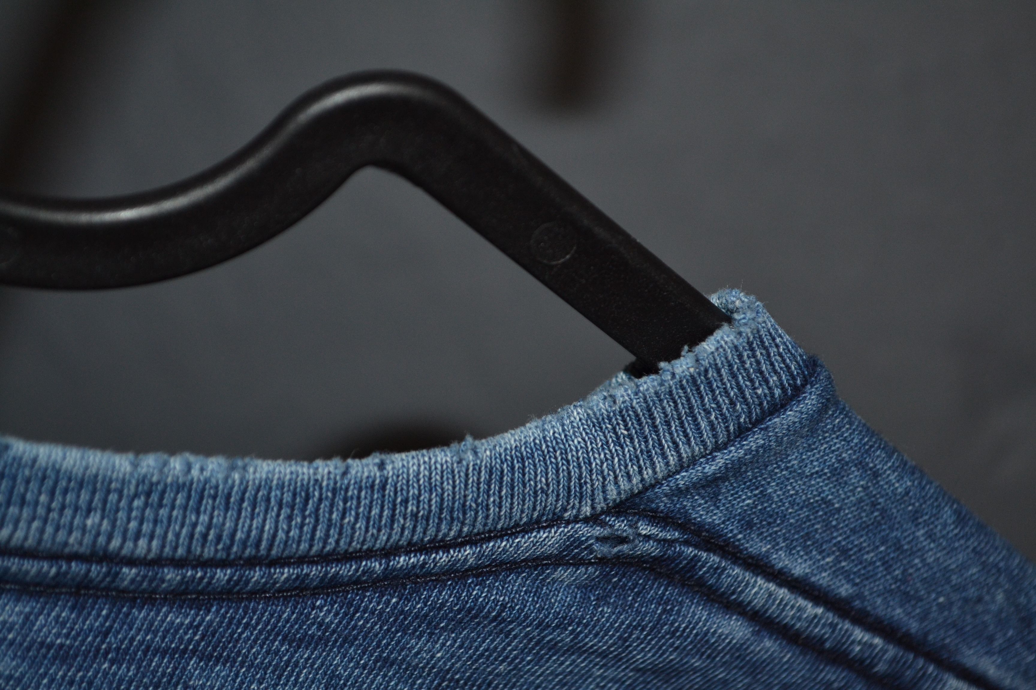 18 Waits 18Waits S size Indigo Tornado Seam T-shirt Thrashed Size US S / EU 44-46 / 1 - 11 Thumbnail