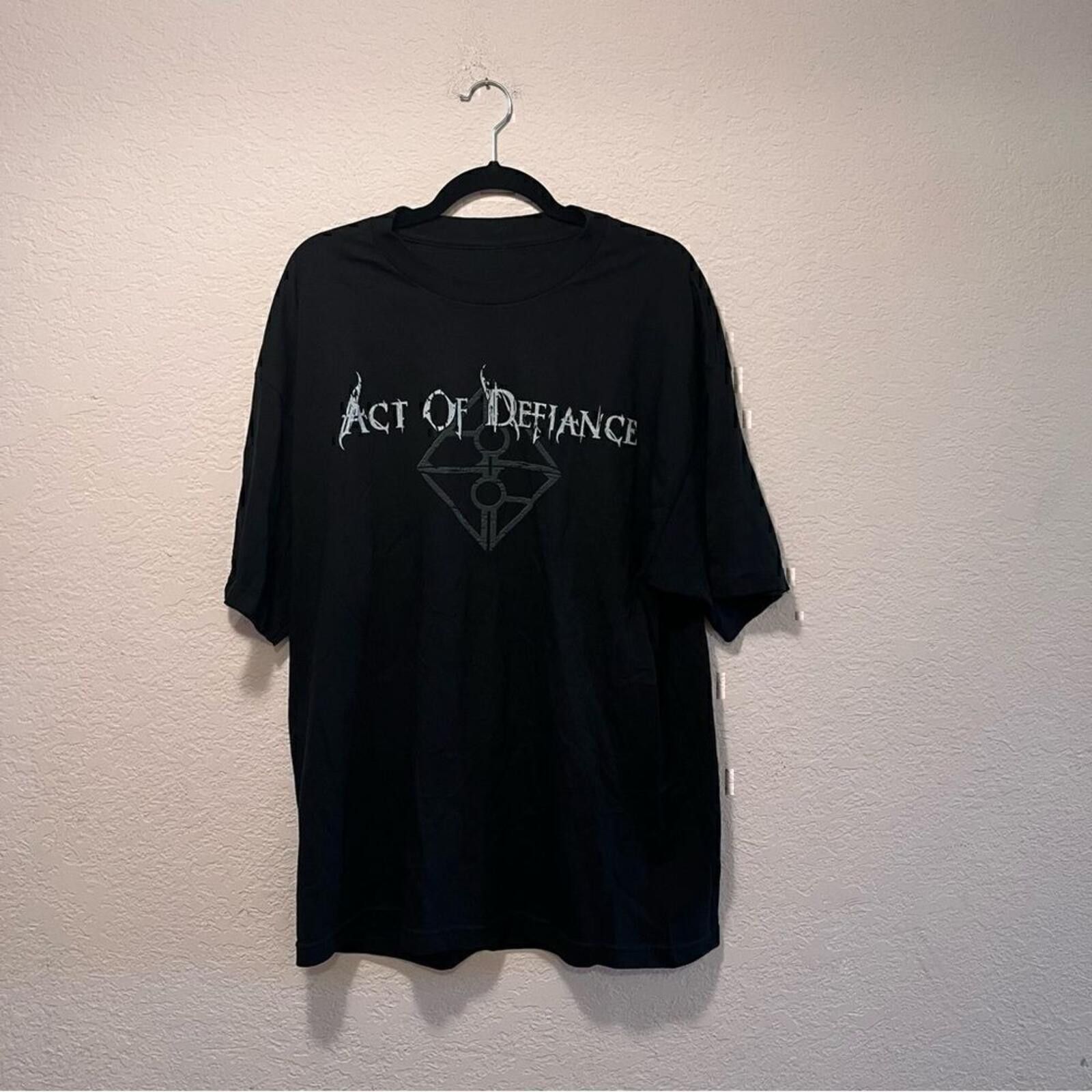 Other Act of Defiance North American Fall Tour 2016 Black T-Shirt Size US M / EU 48-50 / 2 - 5 Thumbnail