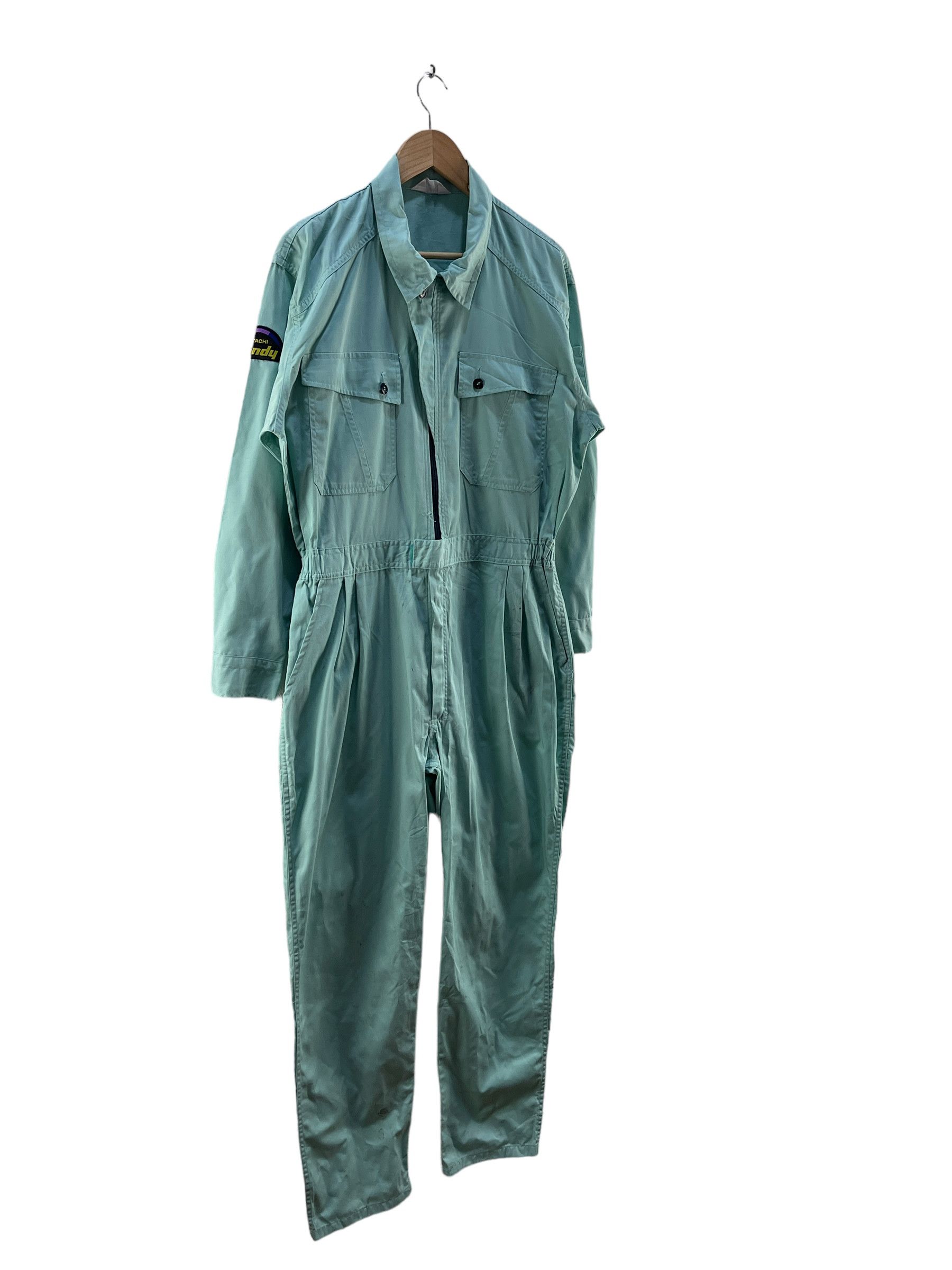 Japanese Brand Vintage Hitachi Worker Coveralls Size US 32 / EU 48 - 3 Thumbnail