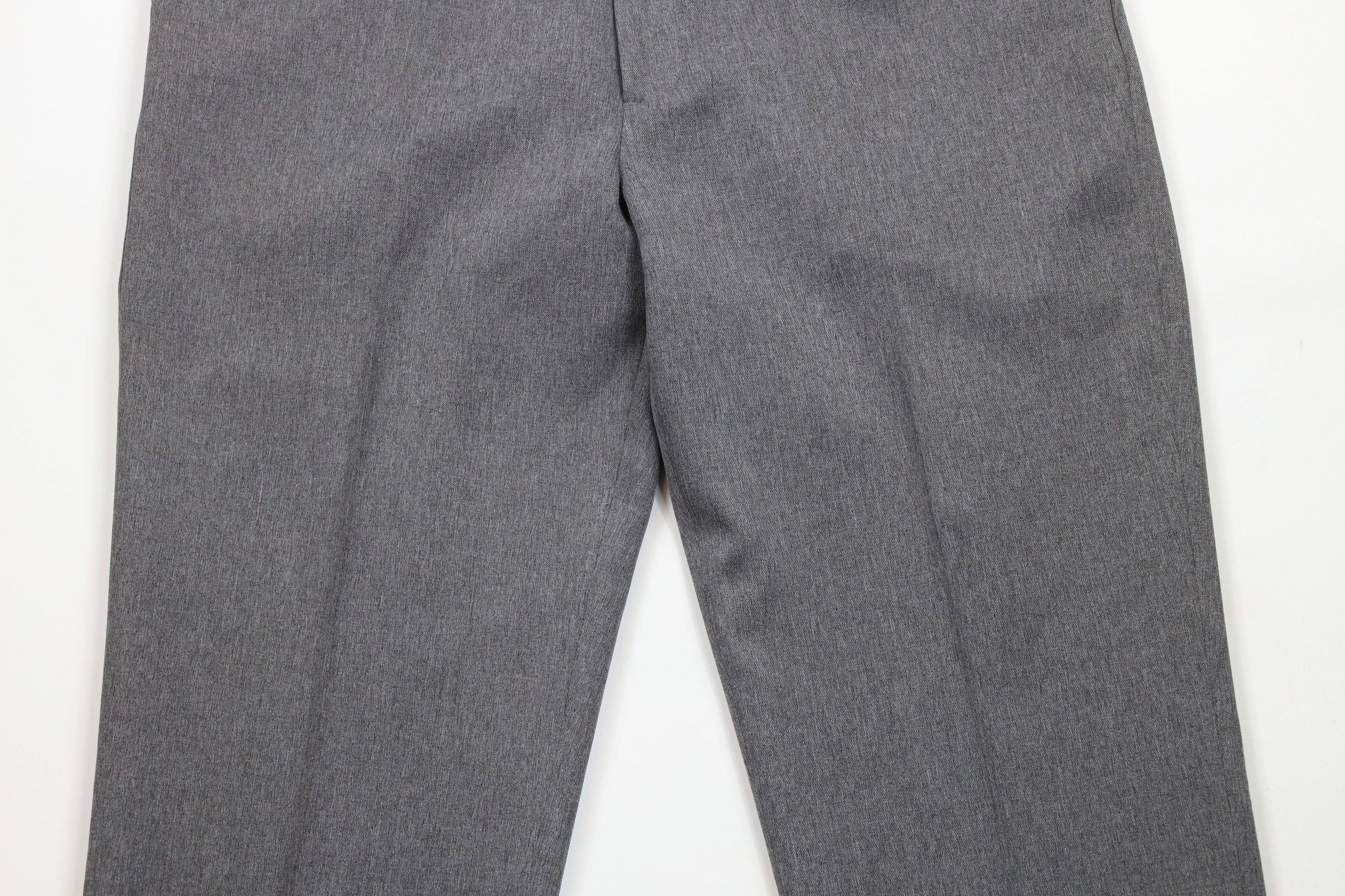 Levi's × Vintage Vintage 90s Levis Knit Wide Leg Chino Pants Heather Gray Size US 38 / EU 54 - 3 Thumbnail