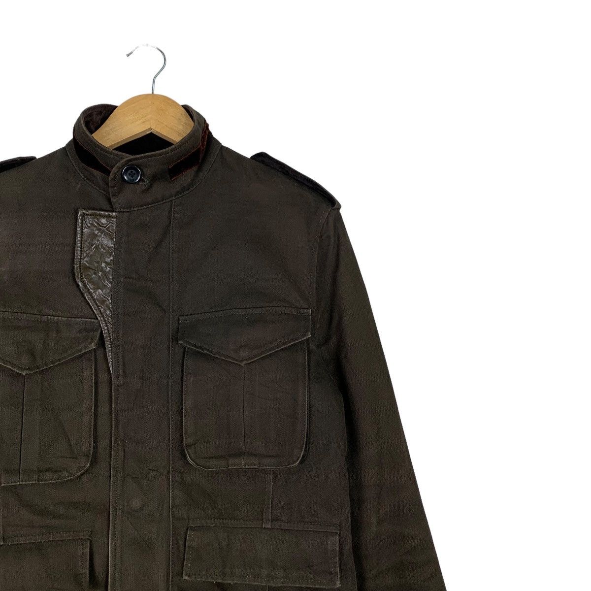 Japanese Brand HIGH STREET Four Pocket Chore Jacket Casual Outfit #1106-C50 Size US M / EU 48-50 / 2 - 5 Thumbnail