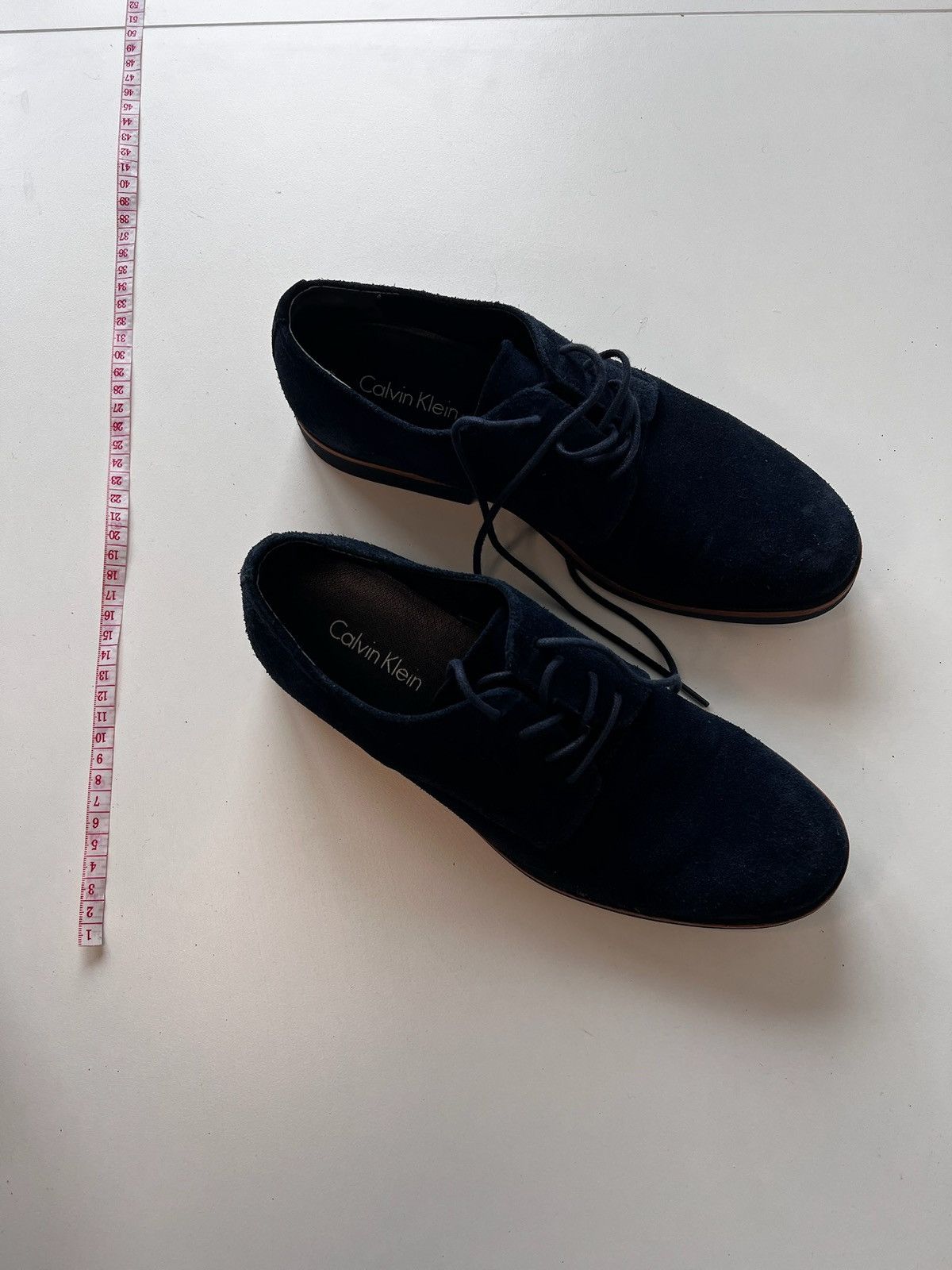 Calvin Klein Calvin Klein Formal Shoes - Navy Suede Size US 7.5 / EU 40-41 - 4 Thumbnail