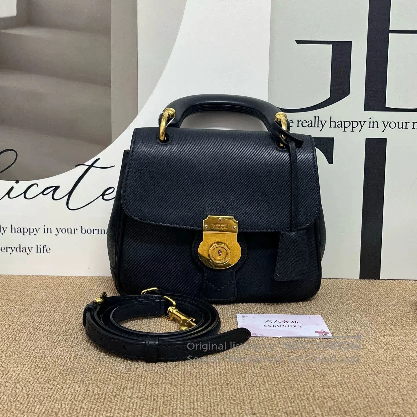 Burberry Burberry DK88 Black Crossbody Bag. Size ONE SIZE - 1 Thumbnail