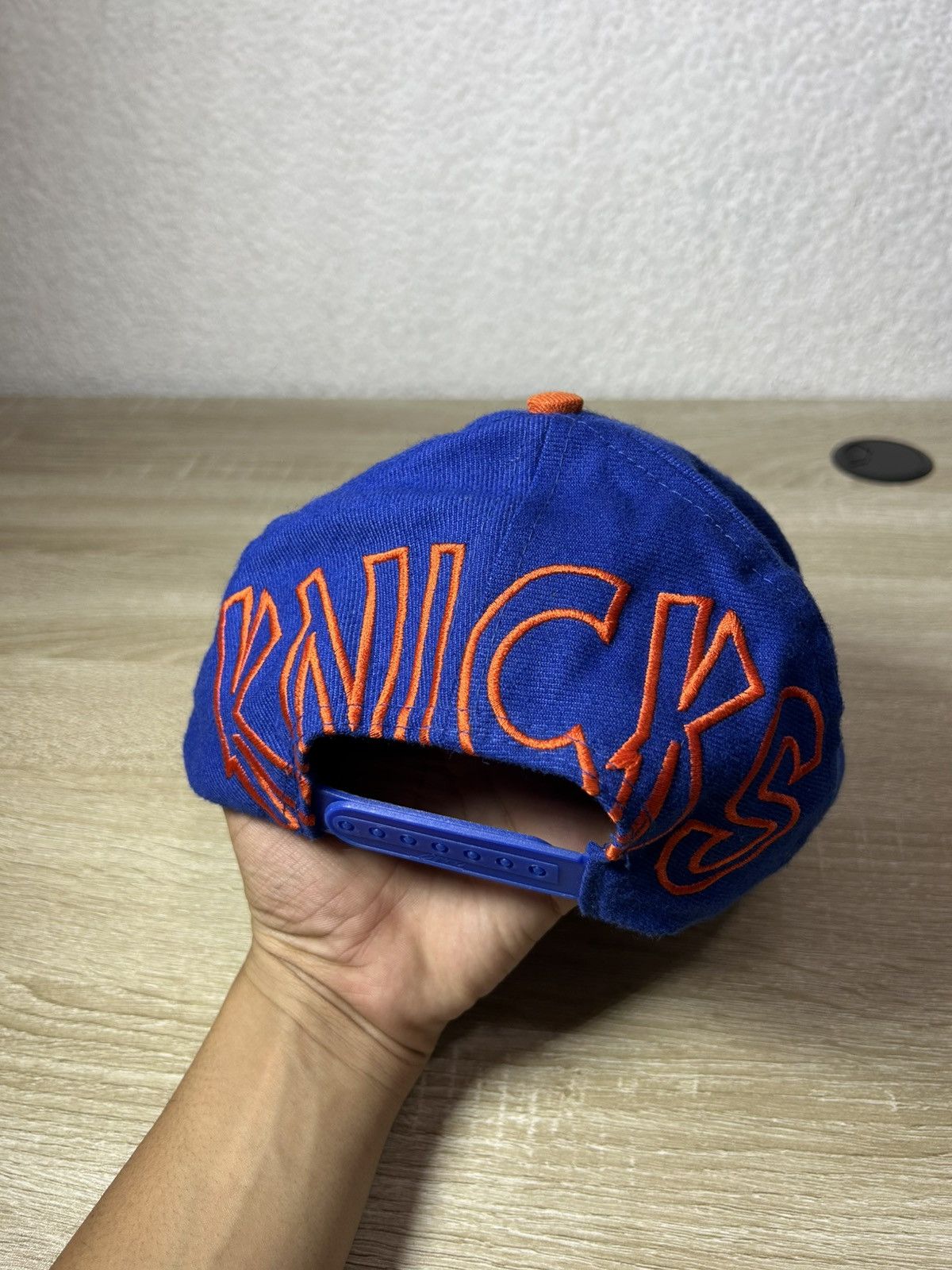 NBA KNICKS BIG LOGO VINTAGE HAT NBS *RARE* Size ONE SIZE - 4 Thumbnail
