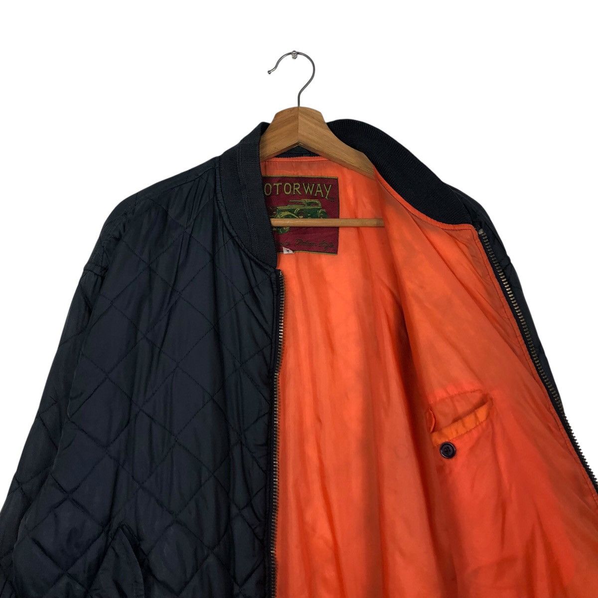 Japanese Brand × Vintage 📌Vintage Bombet Jacket Quilted Motorway Issey Miyake Size US M / EU 48-50 / 2 - 13 Thumbnail