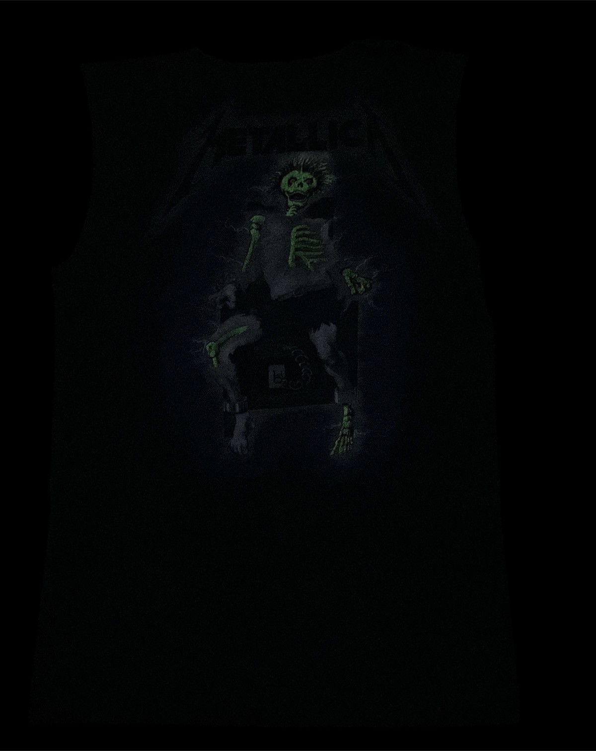 Band Tees Vintage Sleeveless 80s Metallica Metal Up Your Ass Tee Size US M / EU 48-50 / 2 - 10 Thumbnail