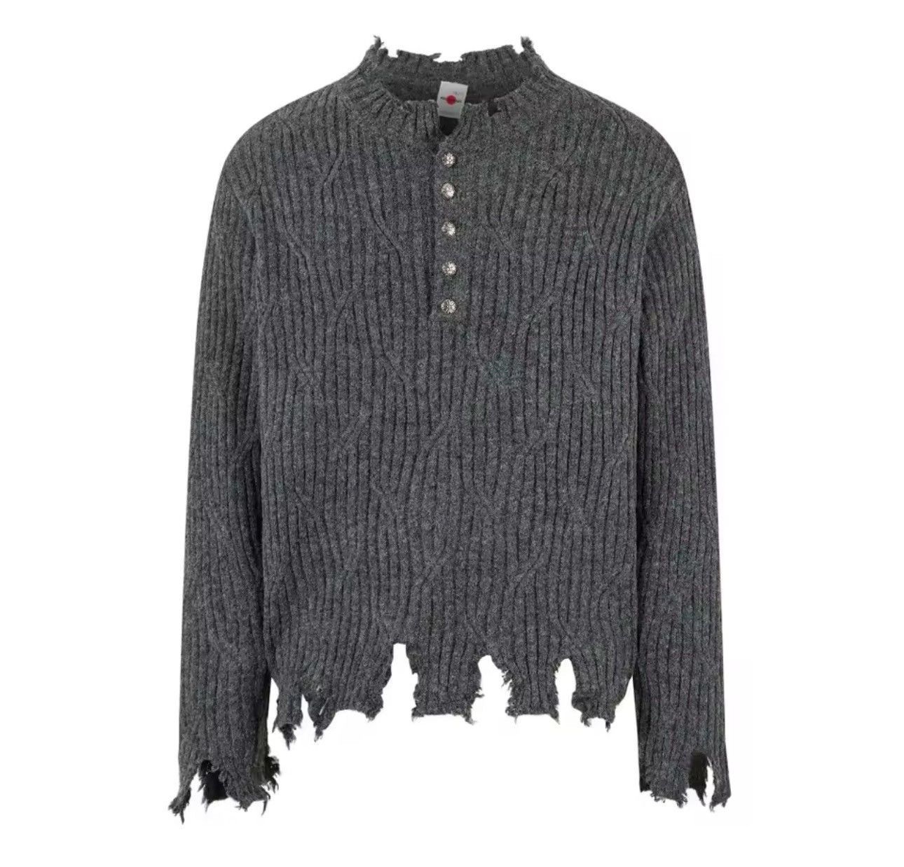 Other Streetwear Distressed Retro Vintage Style Ripped Sweater Size US M / EU 48-50 / 2 - 1 Thumbnail