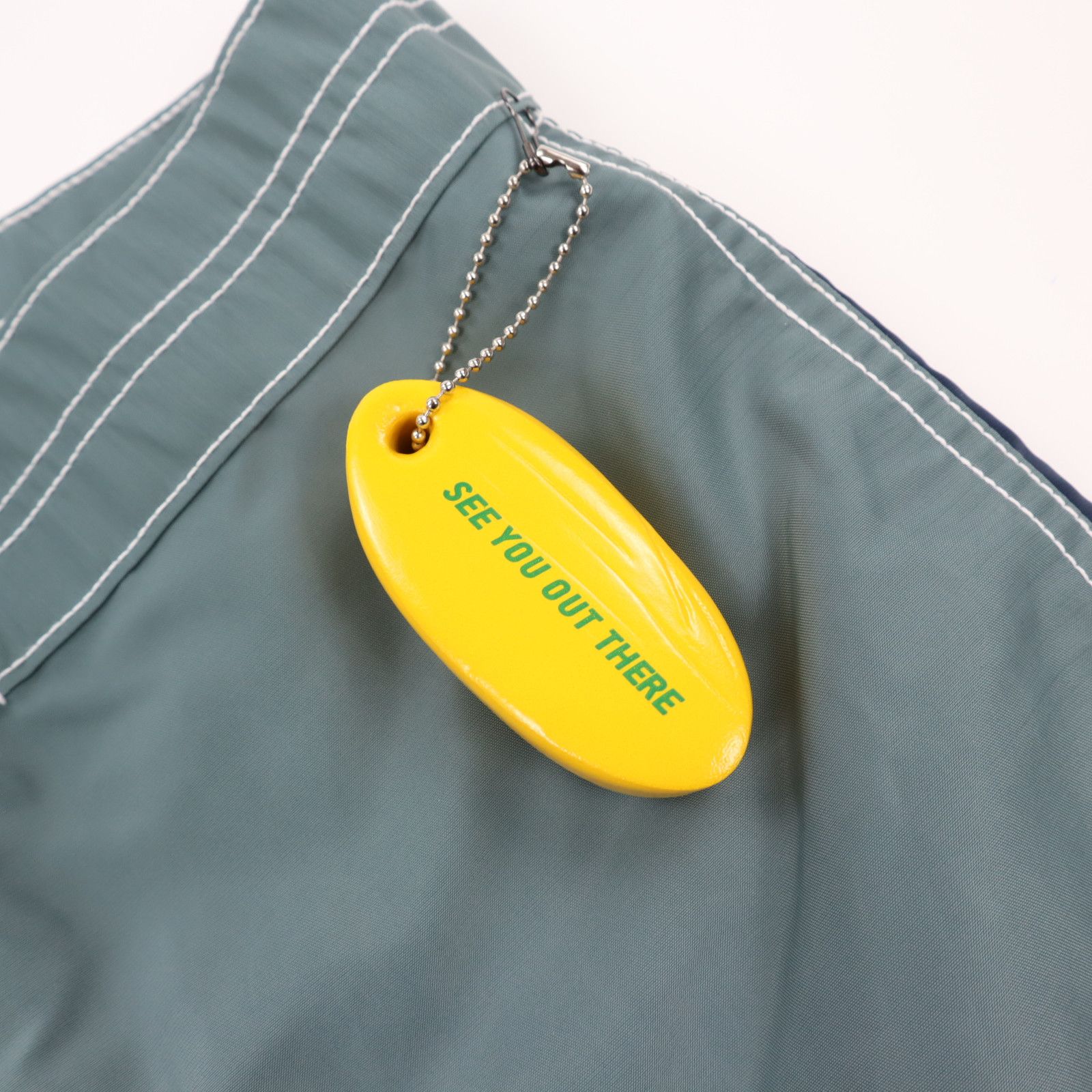 J.Crew Katin Dogger Swim Trunk Short 60s Style Flight Satin Nylon Size US 32 / EU 48 - 9 Thumbnail
