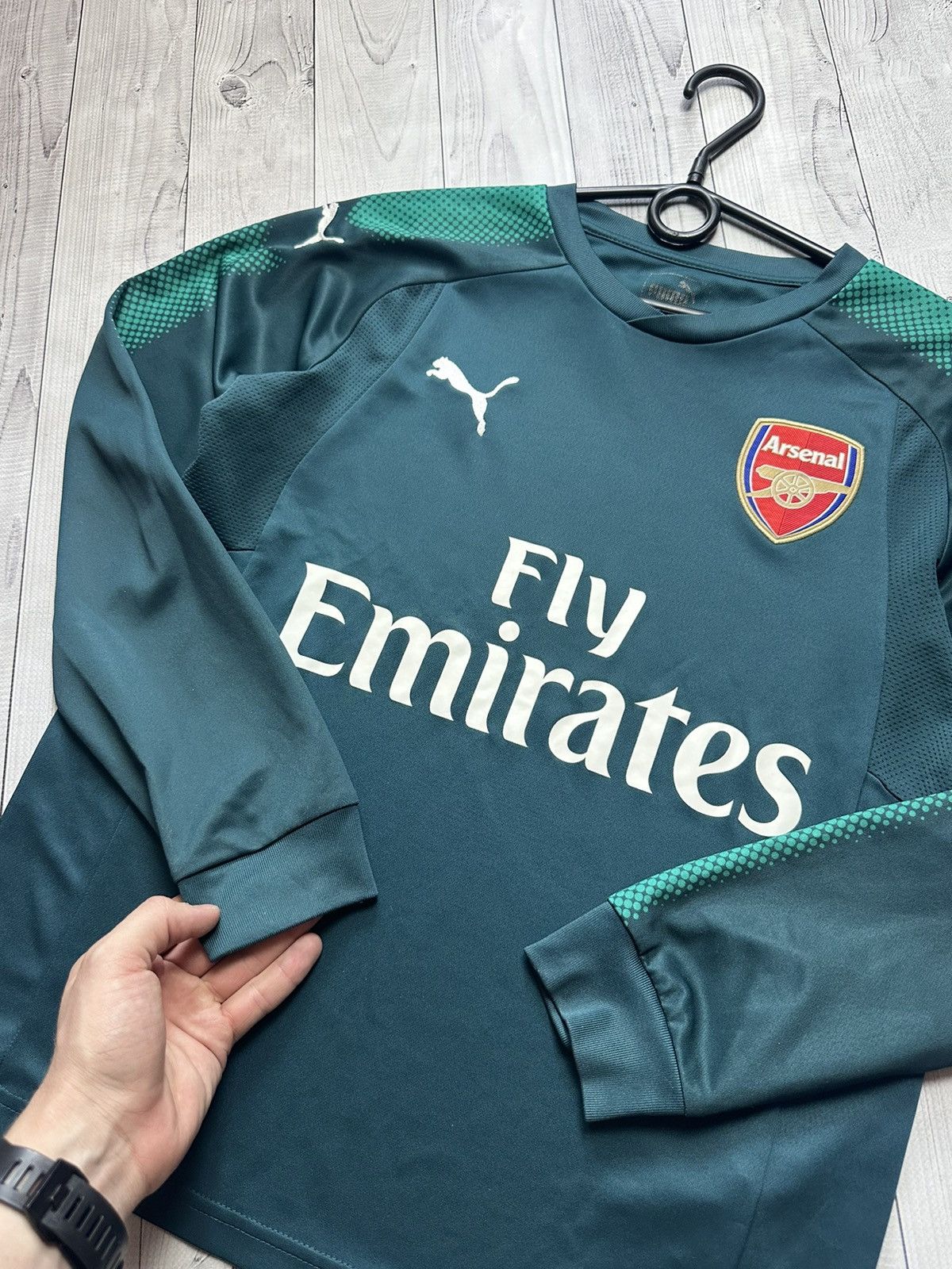 Puma × Vintage Vintage Puma Arsenal soccer jersey goalkeeper long sleeve Xs Size US XS / EU 42 / 0 - 4 Thumbnail