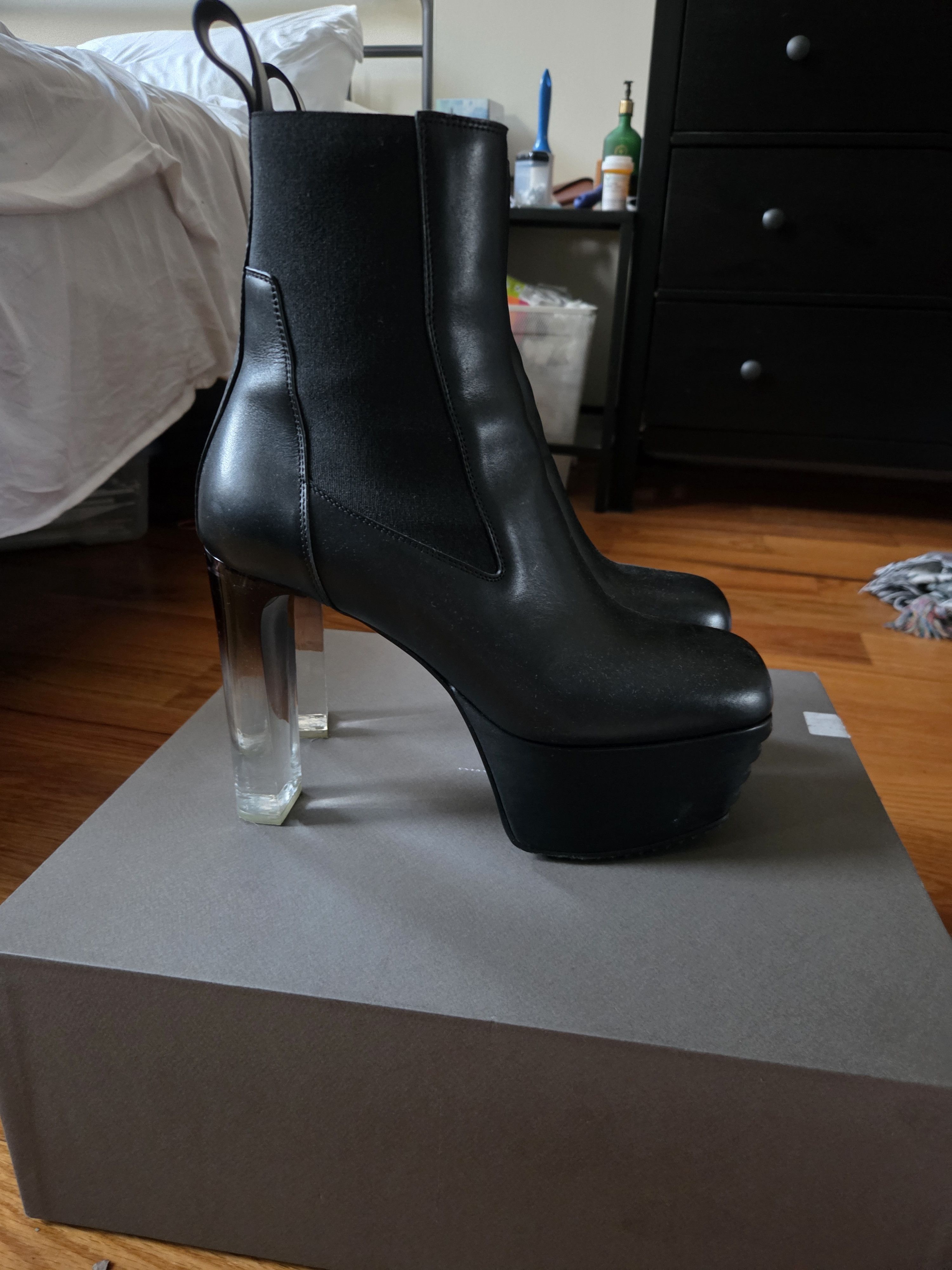 RICK OWENS 20FW GRILL KISS BOOTS Rick owens performa fw20 - Gem