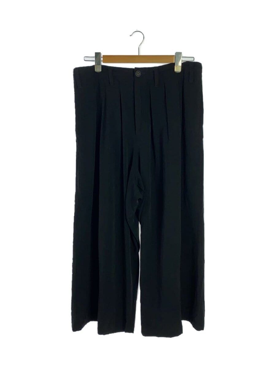Yohji 20AW Left And Right Check Pants