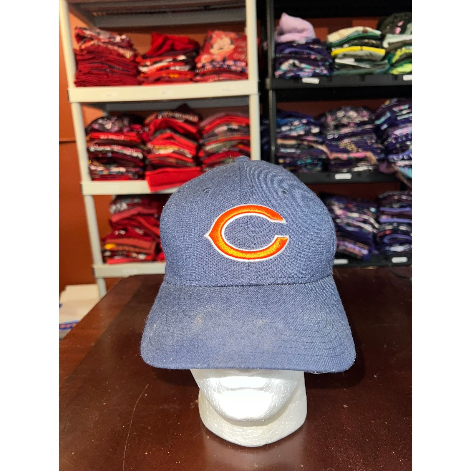 New Era Chicago Bears Hat New Era NFL Football Fitted Headwear S/M Size ONE SIZE - 1 Thumbnail