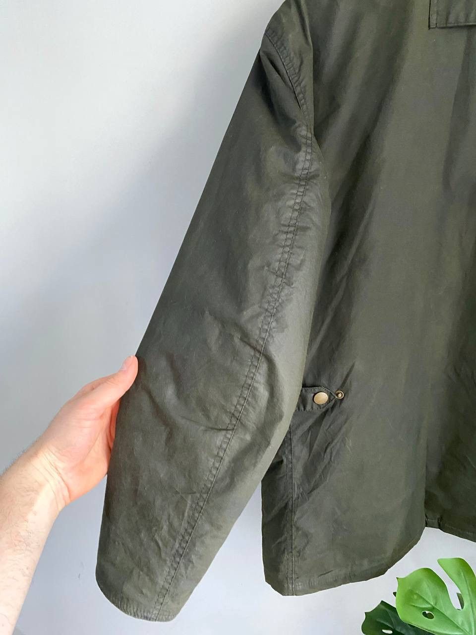 Barbour Barbour Retail Pretsbury Men's Green Waxed Jacket, Size M Size US M / EU 48-50 / 2 - 21 Thumbnail