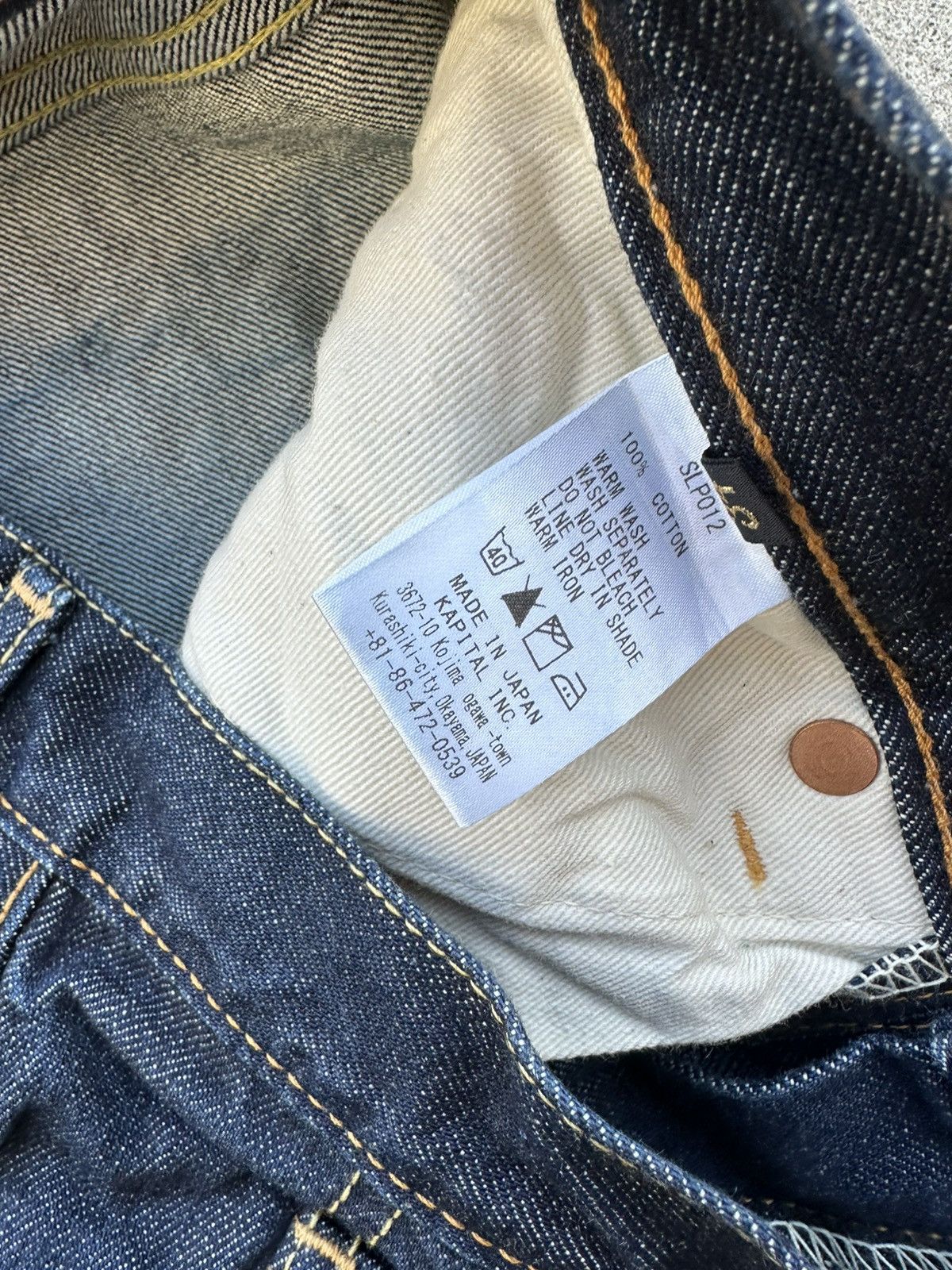 Japanese Brand × Kapital Kapital Selvedge Jeans Men Size 30x32 Slim Fit Made In Japan Size US 30 / EU 46 - 7 Thumbnail
