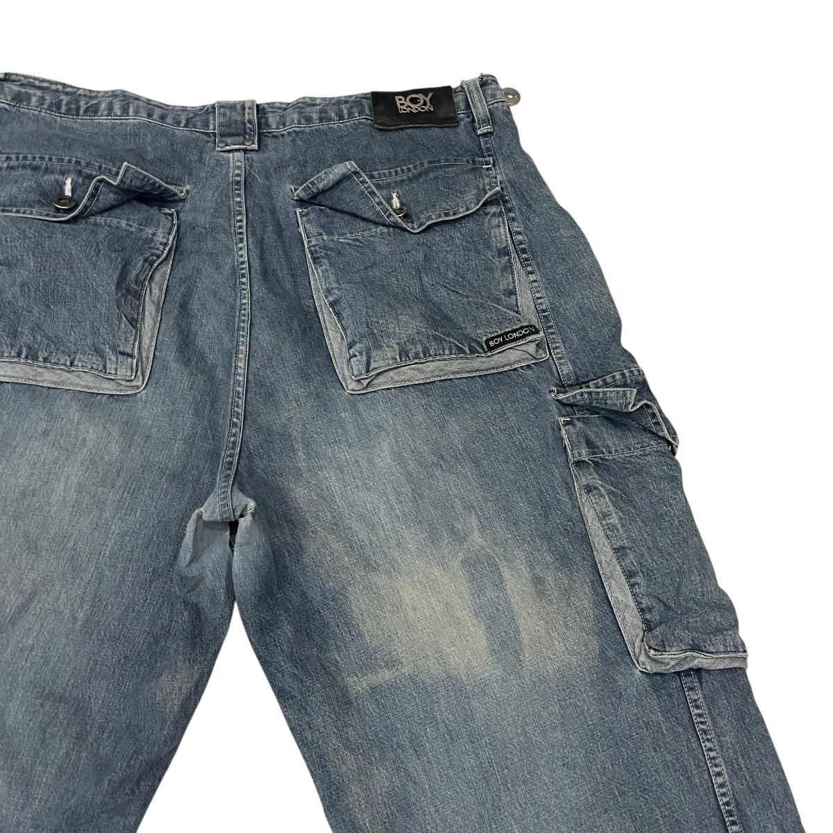 Boy London Vintage Boy London Tactical Distressed Denim Size US 37 - 9 Thumbnail