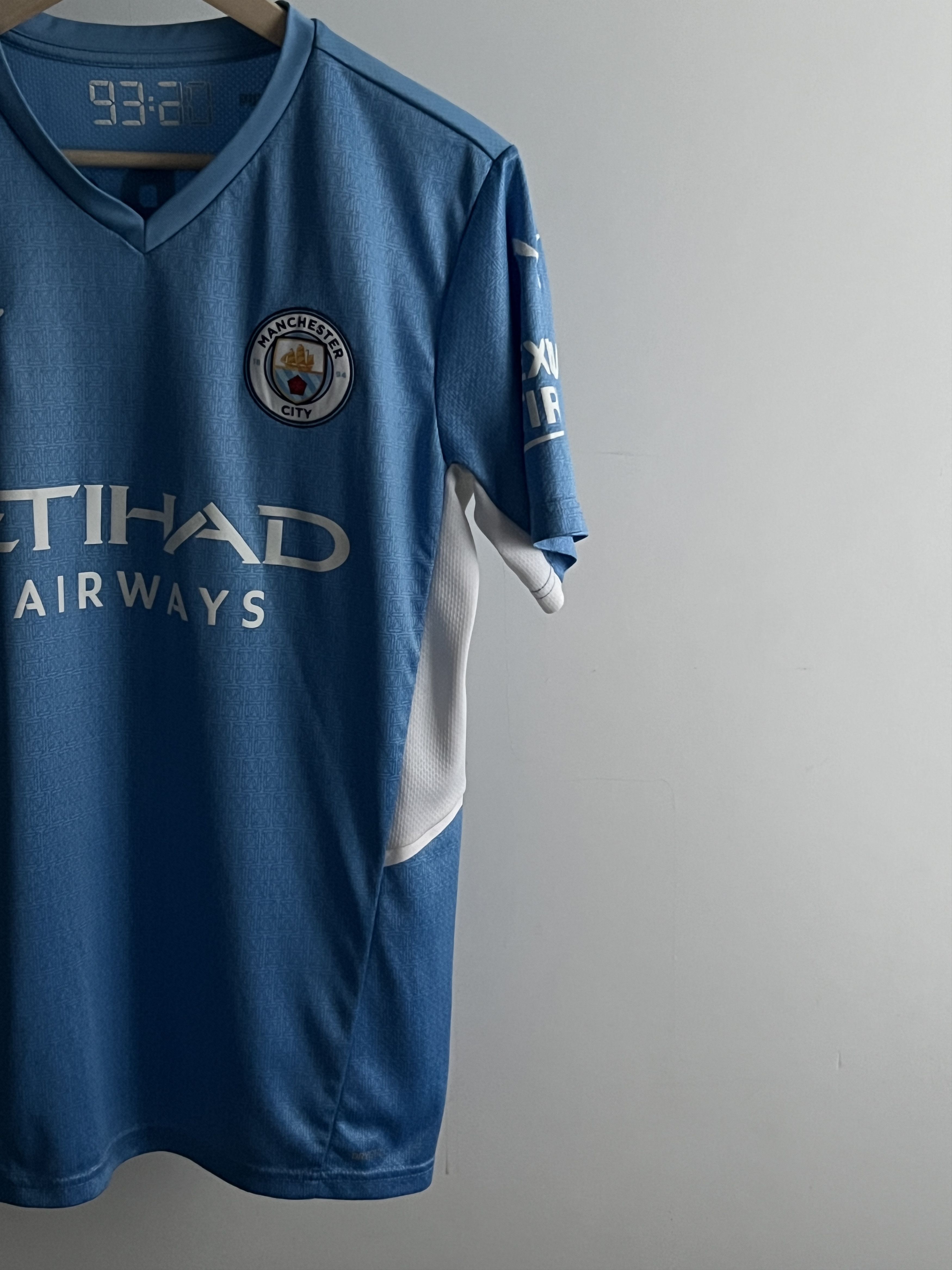 Puma × Vintage Soccer Jersey Puma Manchester City 2020/21 Champions Size US M / EU 48-50 / 2 - 2 Thumbnail