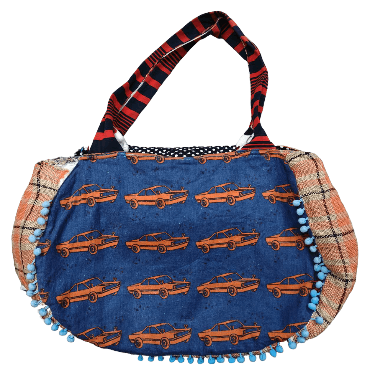 Japanese Brand Patchwork Tote Bag Size ONE SIZE - 2 Thumbnail