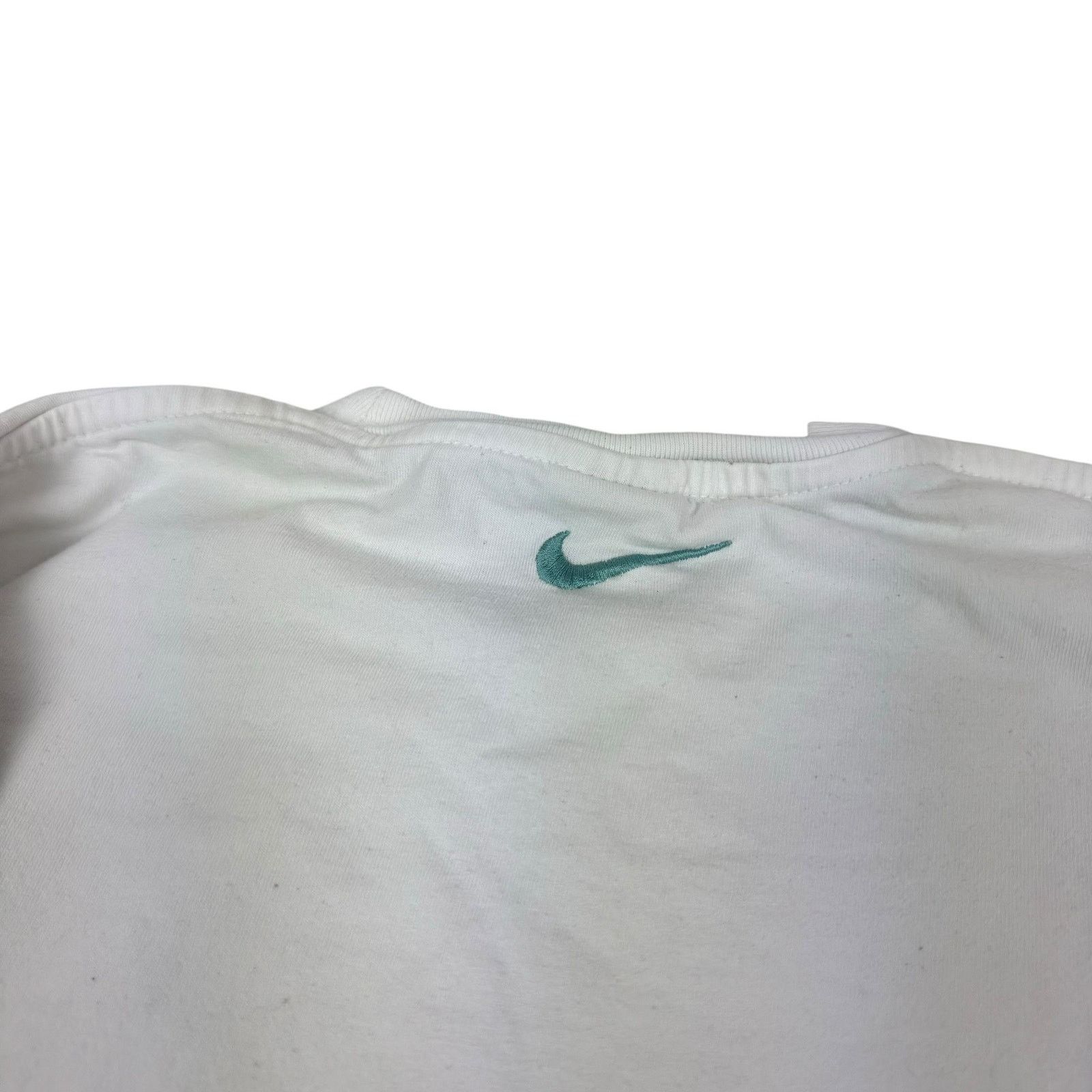 Japanese Brand × Nike Nike Mens White Cotton Crew Neck Short Sleeve T-Shirt Medium Size US M / EU 48-50 / 2 - 4 Thumbnail