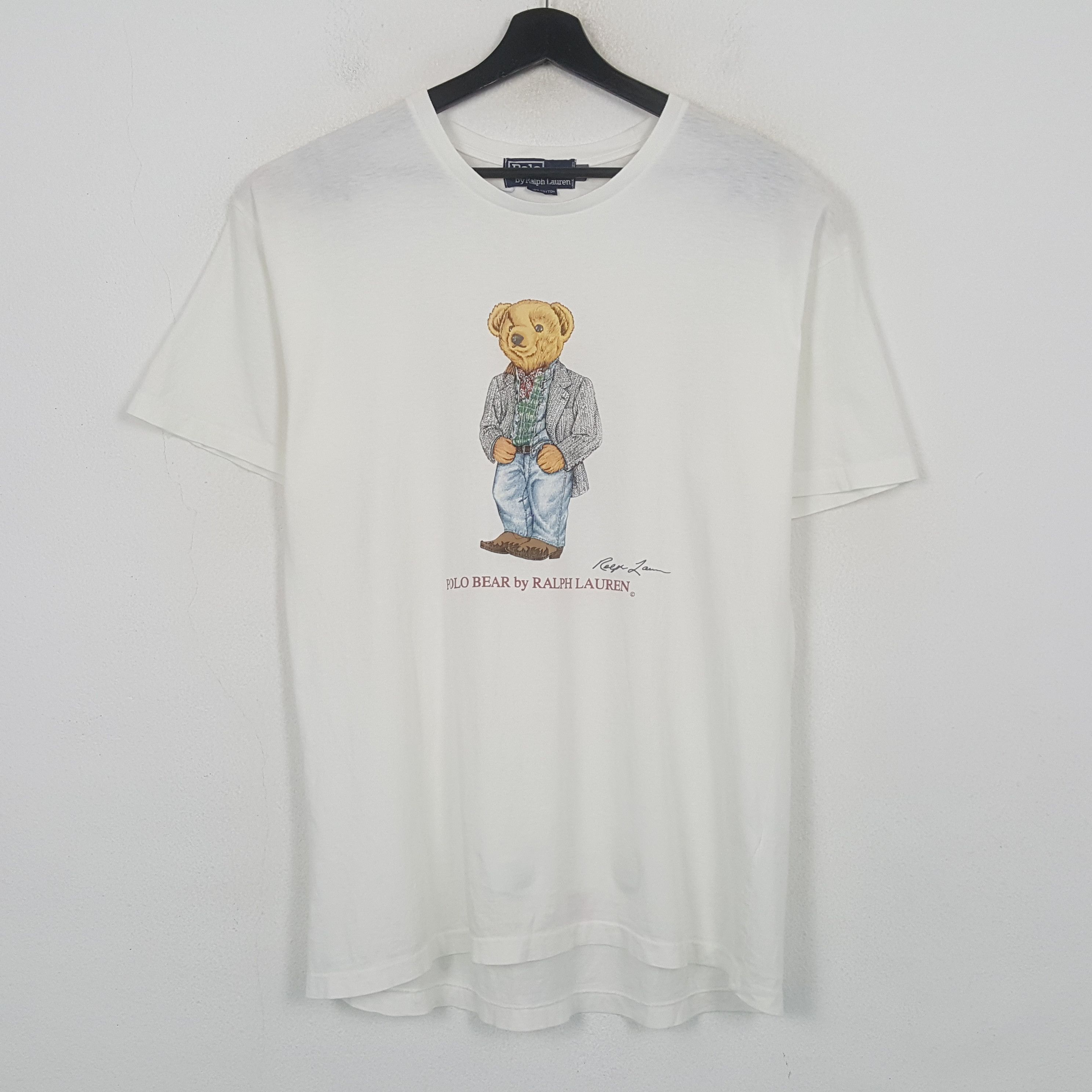 Polo Ralph Lauren Polo Bear Ralph Lauren Fashion Brand Tshirt C294N80 Size US M / EU 48-50 / 2 - 1 Thumbnail