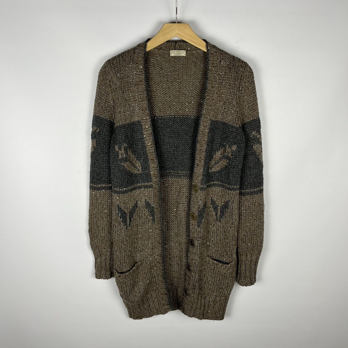 Brunello Cucinelli Ladies Brunello Cucinelli Cashmere Cardigan Sweater Size S / US 4 / IT 40 - 8 Thumbnail