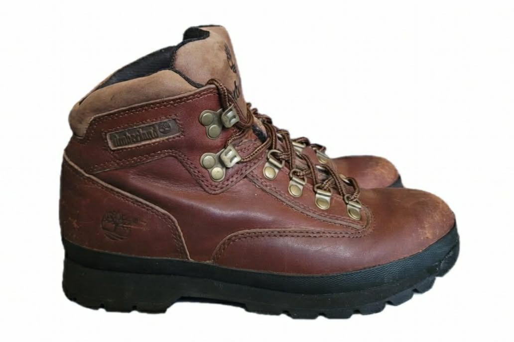 Timberland Timberland Women's Euro Hiker Brown Leather Size 8.5 Size US 8.5 / IT 38.5 - 4 Thumbnail