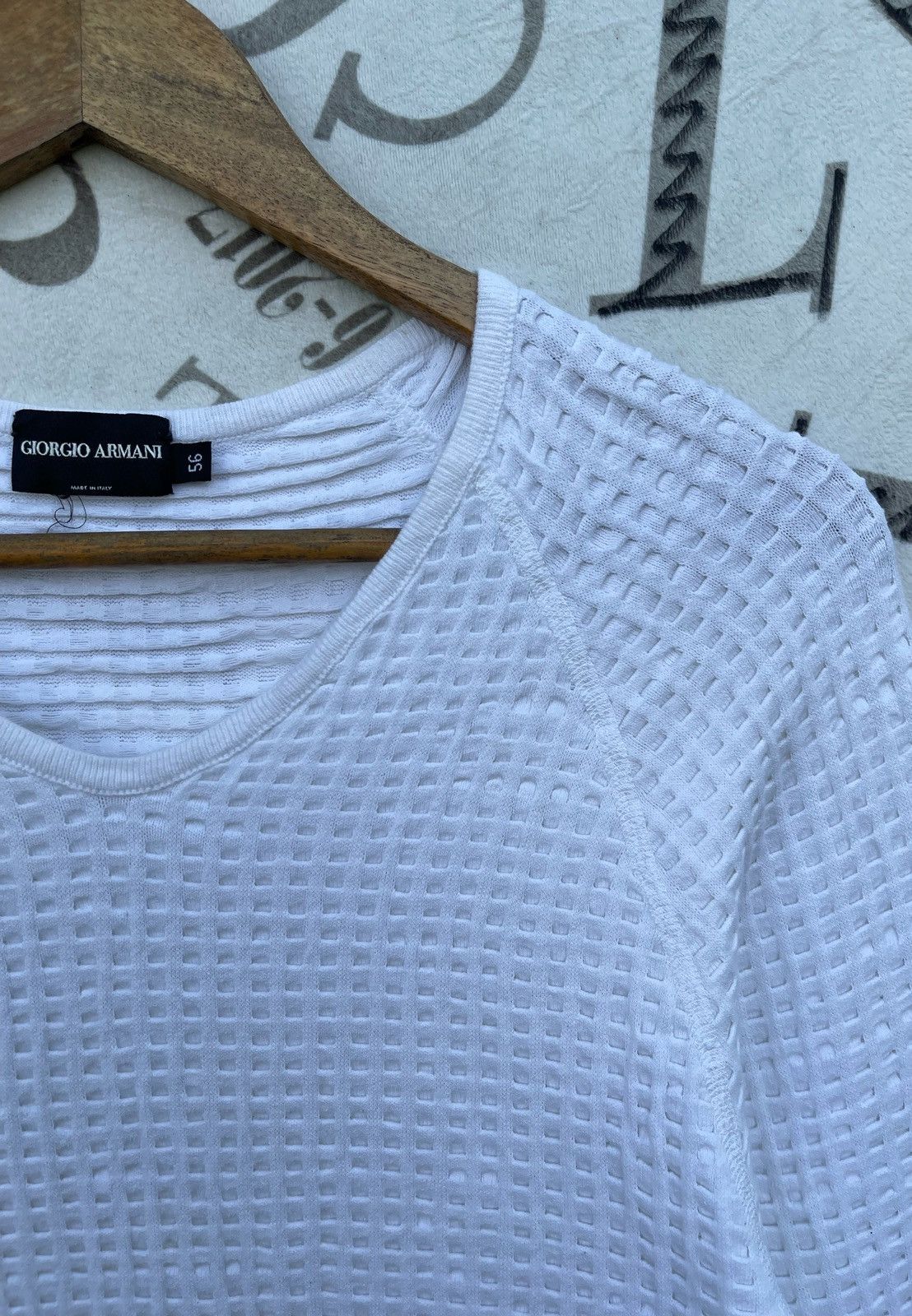 Giorgio Armani 🔥 GIORGIO ARMANI CABLE KNIT JUMPER Size US S / EU 44-46 / 1 - 5 Thumbnail