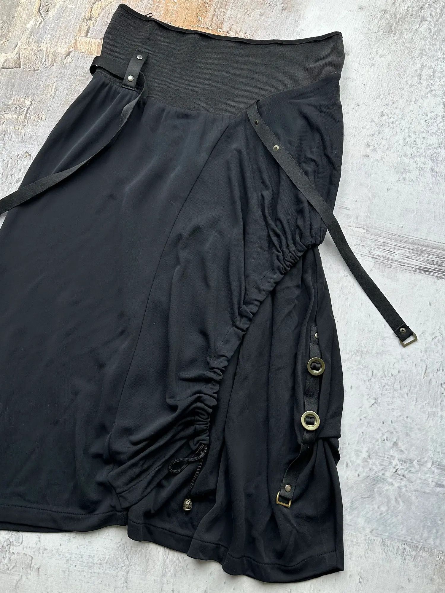 Japanese Brand Vintage Bondage Maxi Skirt Size 27" / US 4 / IT 40 - 3 Thumbnail