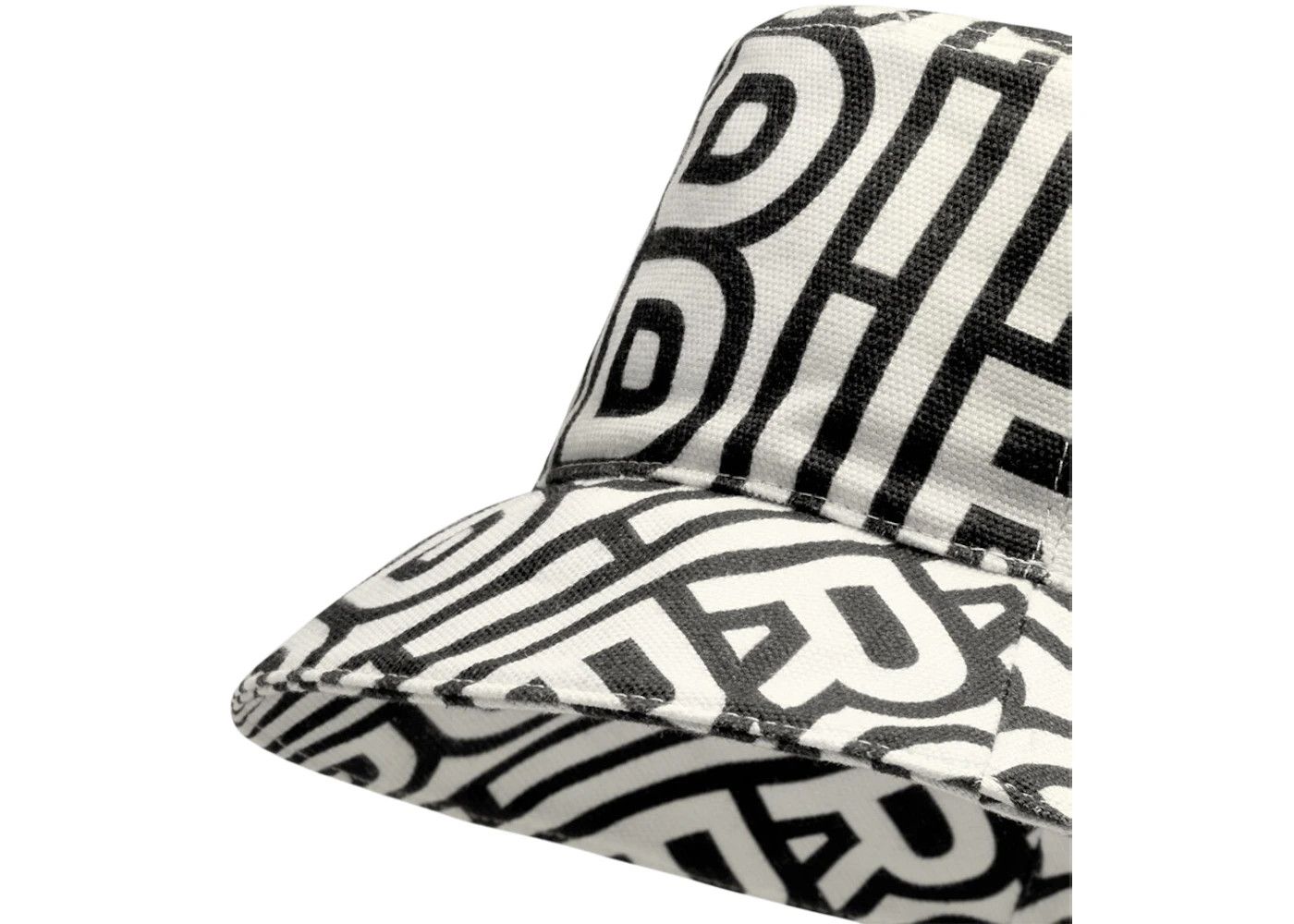Fendi o1w1db10724 Size: OS / Hat in Black/White Size ONE SIZE - 2 Thumbnail