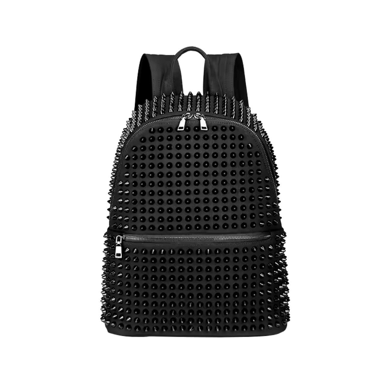 Designer Gothic Punk Skull Rivet Backpack Unisex Bag Size ONE SIZE - 1 Thumbnail