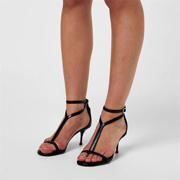 Alexander McQueen o1y0225 Sandals in Black Size US 8 / IT 38 - 2 Thumbnail