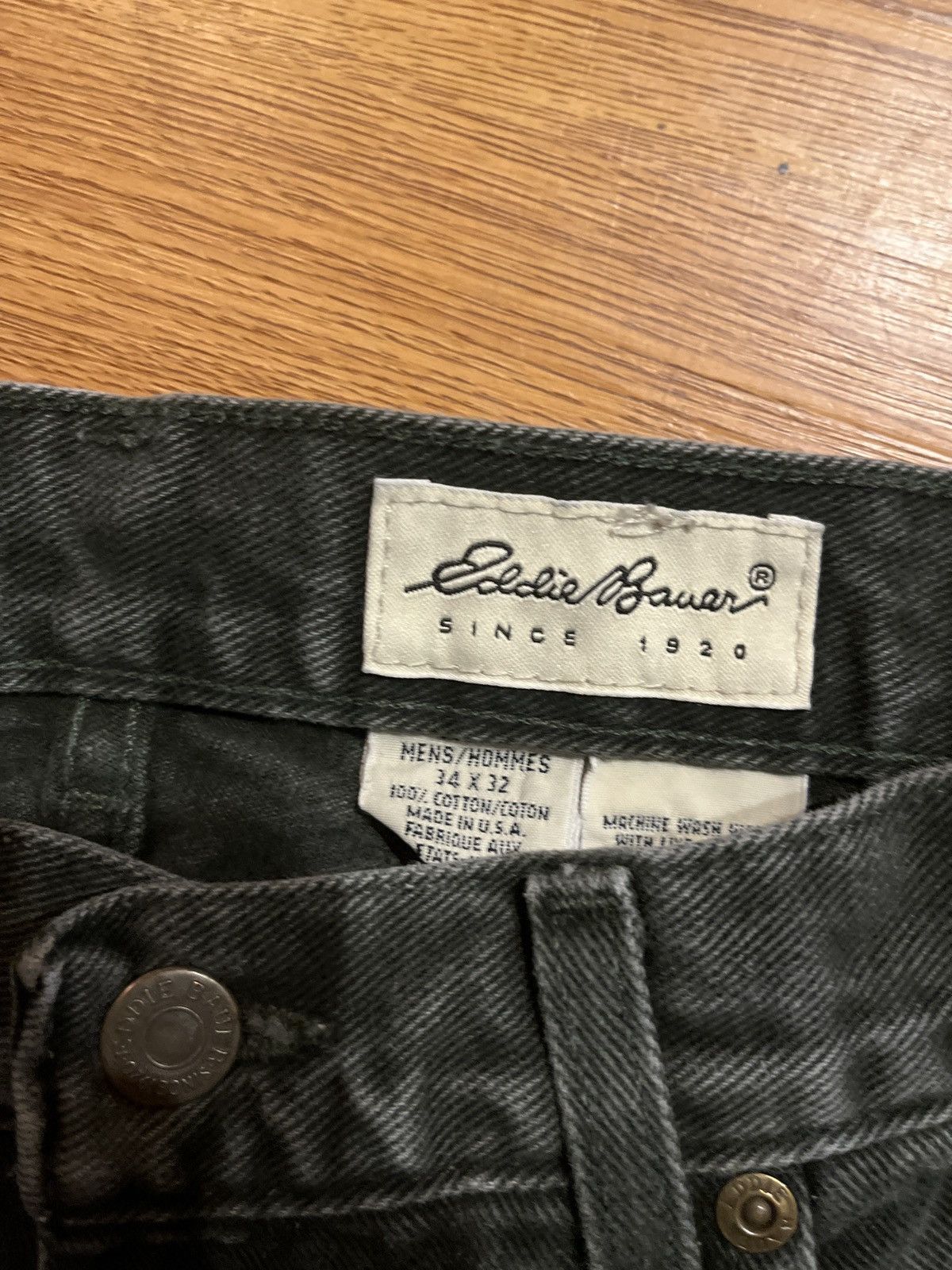 Eddie Bauer vintage 90’s green custom widelegged eddie bauer shorts Size US 31 - 4 Thumbnail
