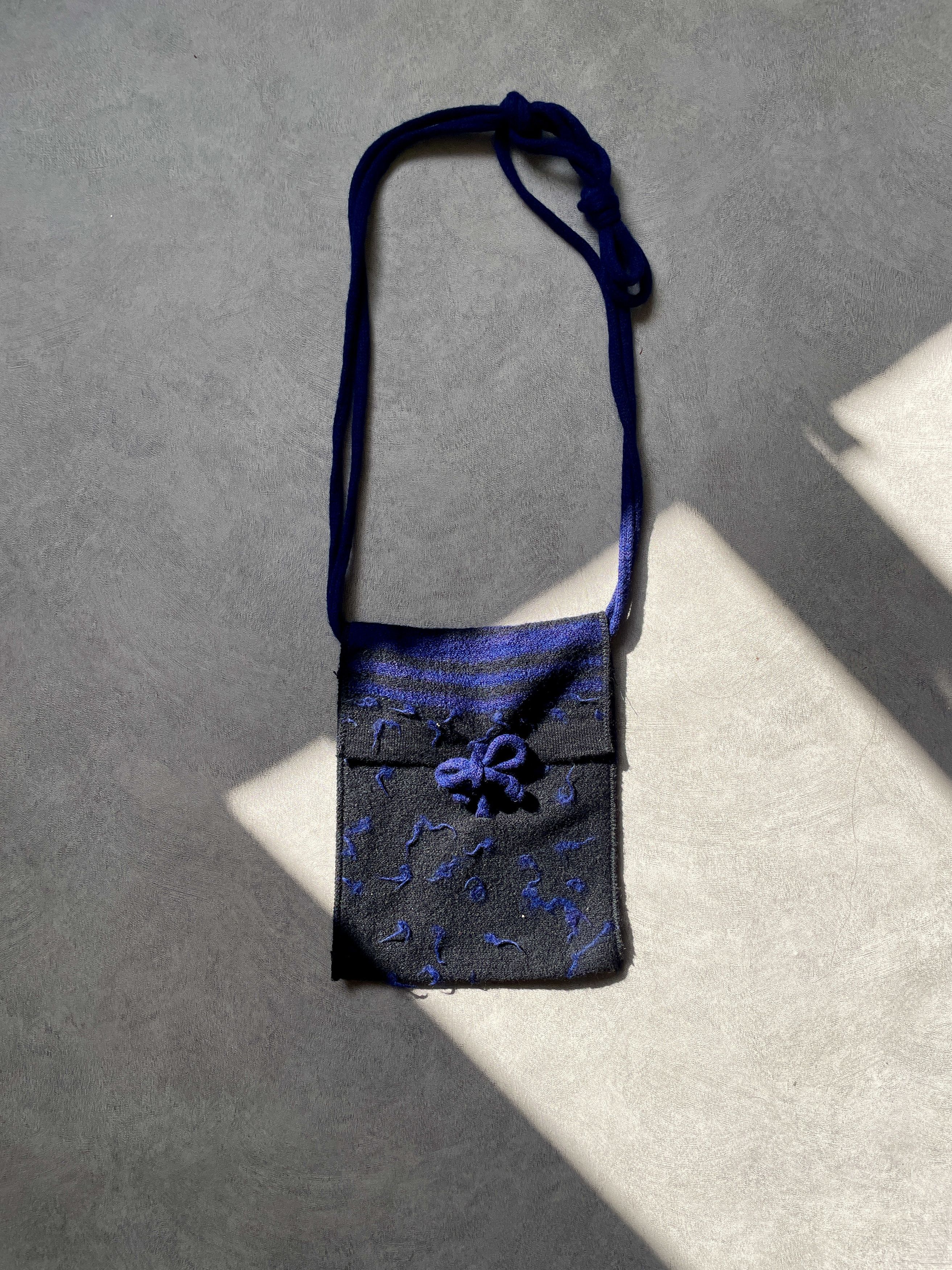 Romeo Gigli Romeo Gigli early 90s handmade wool extra long crossbody bag Size ONE SIZE - 1 Thumbnail