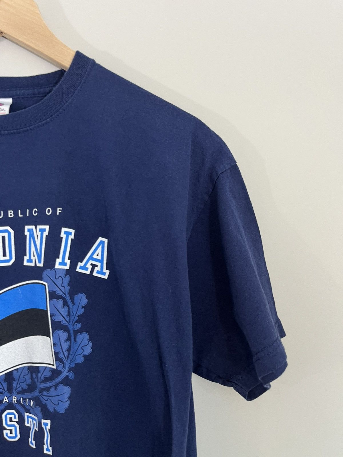 Vintage Vintage Estonia Flag Graphic Tee Size US M / EU 48-50 / 2 - 4 Thumbnail